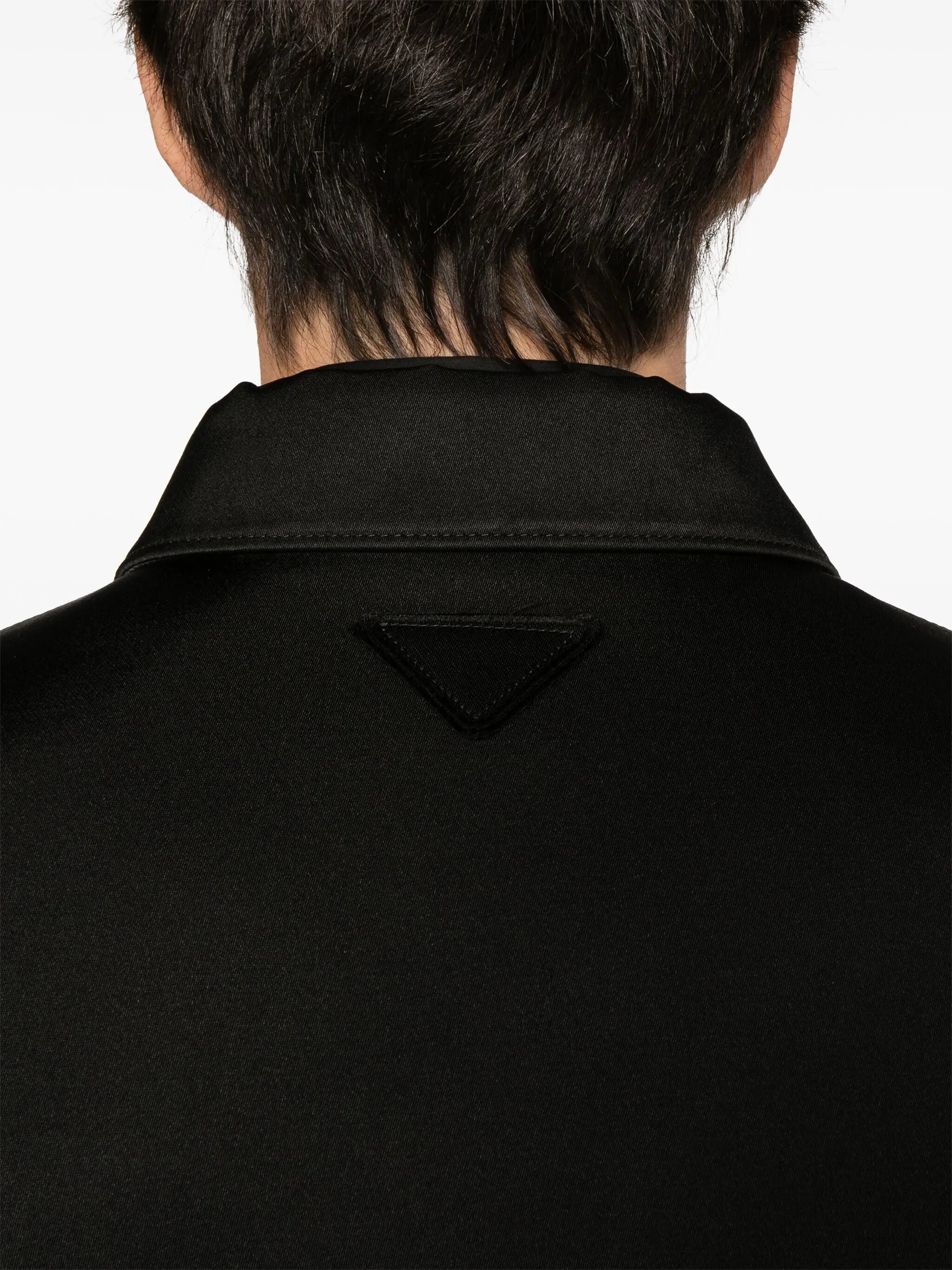 triangle-logo blouson jacket