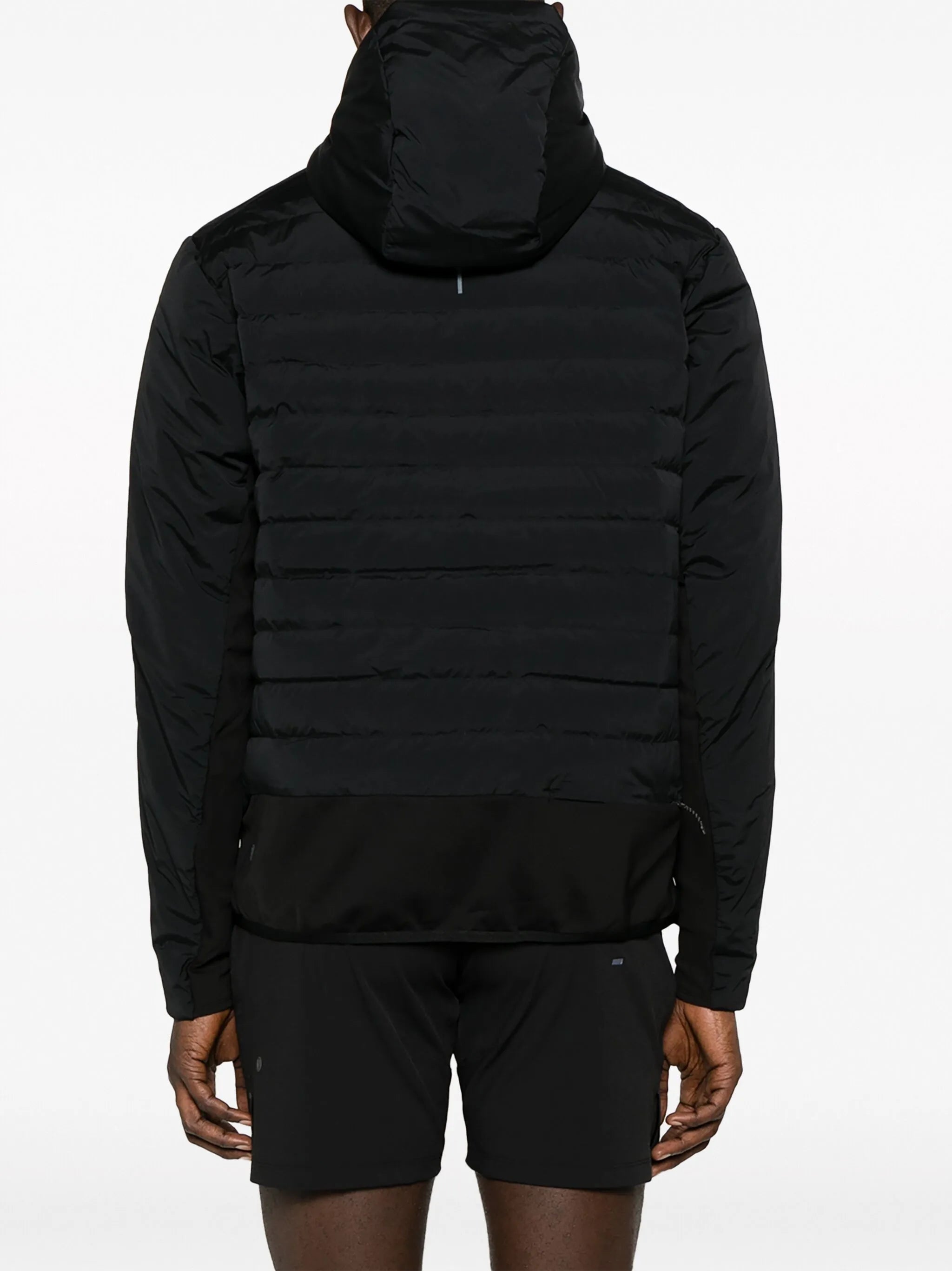 Down For It hooded quilted jacket