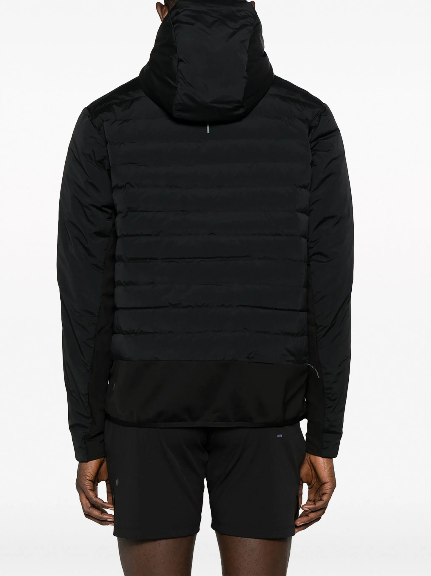 Down For It hooded quilted jacket