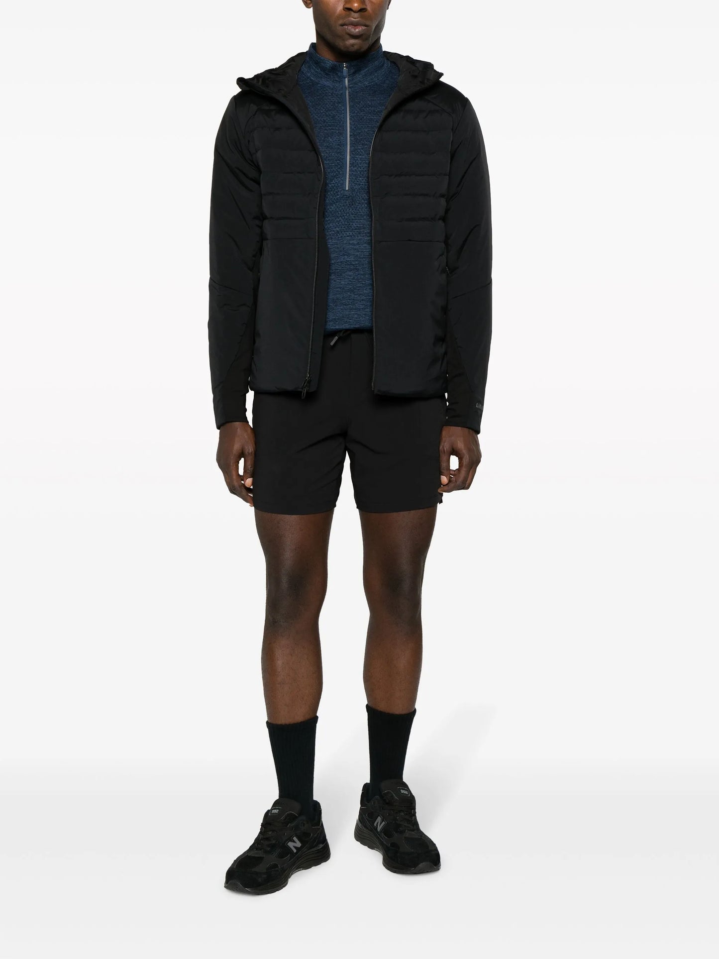 Down For It hooded quilted jacket