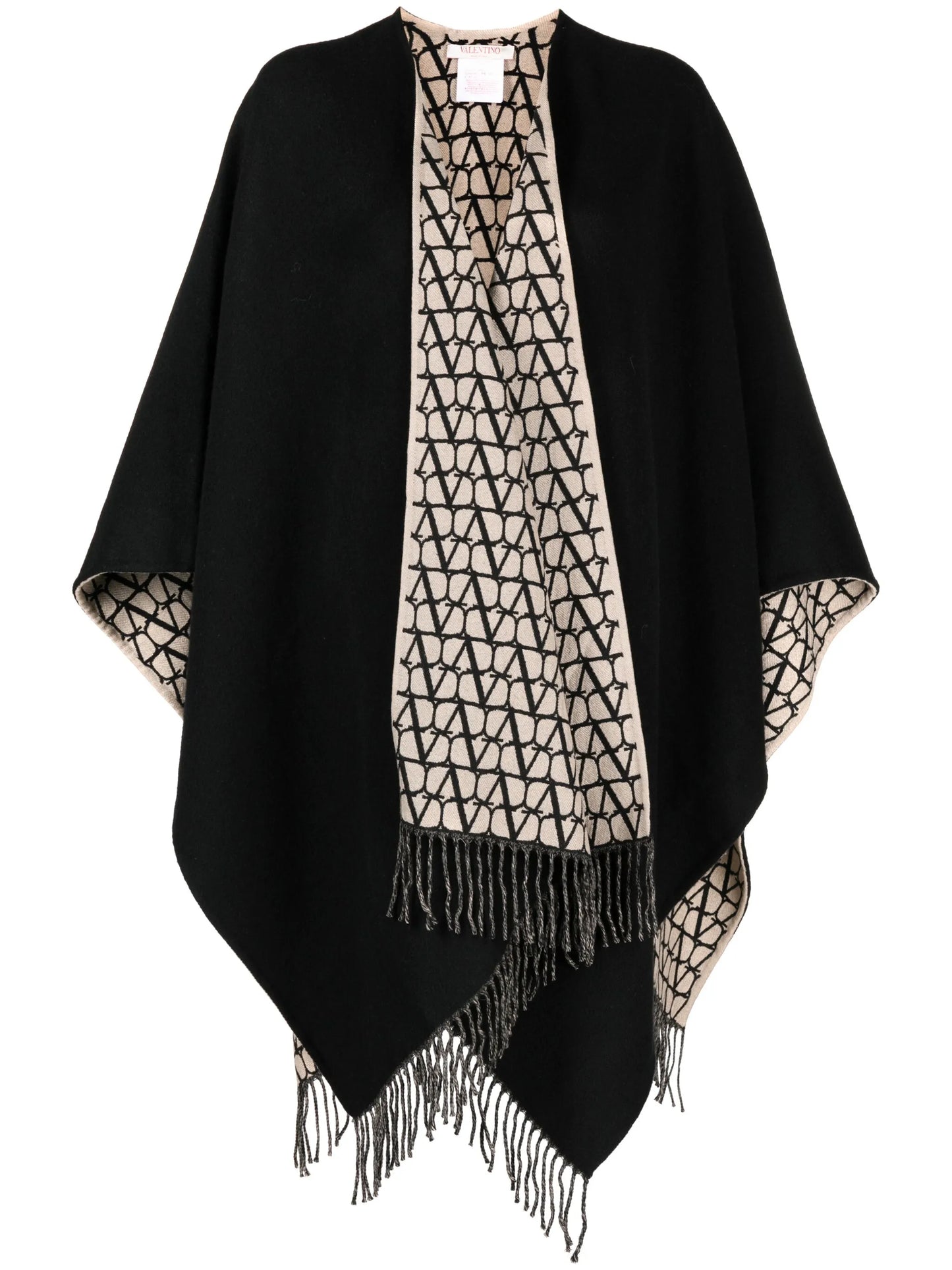 Toile Iconographe fringed cape