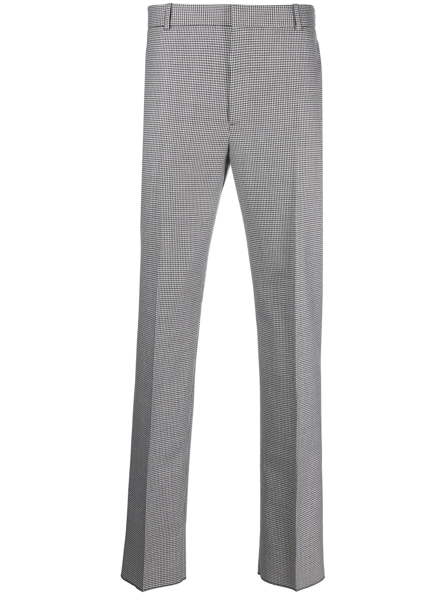houndstooth tailored trousers