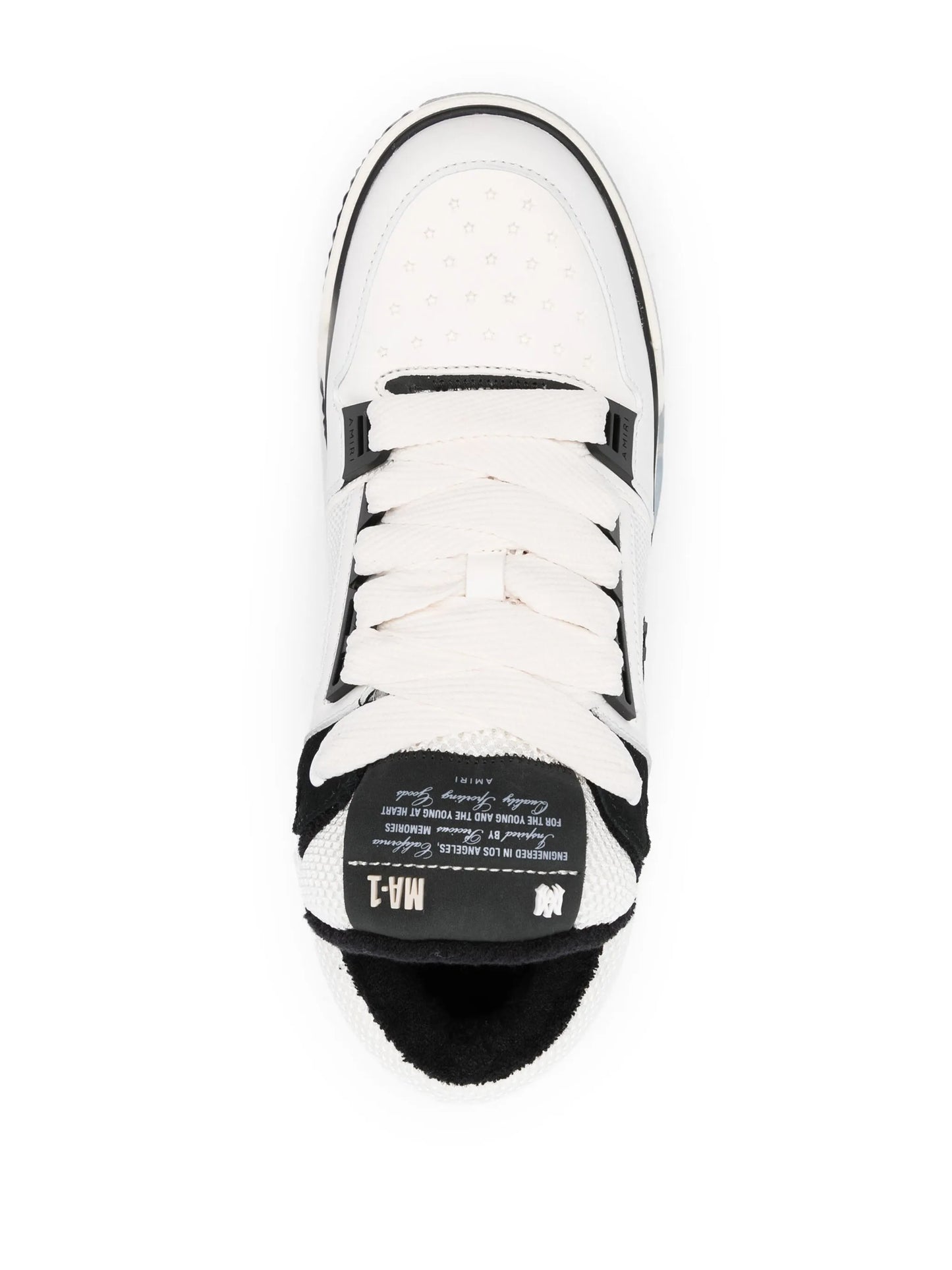 MA-1 leather sneakers