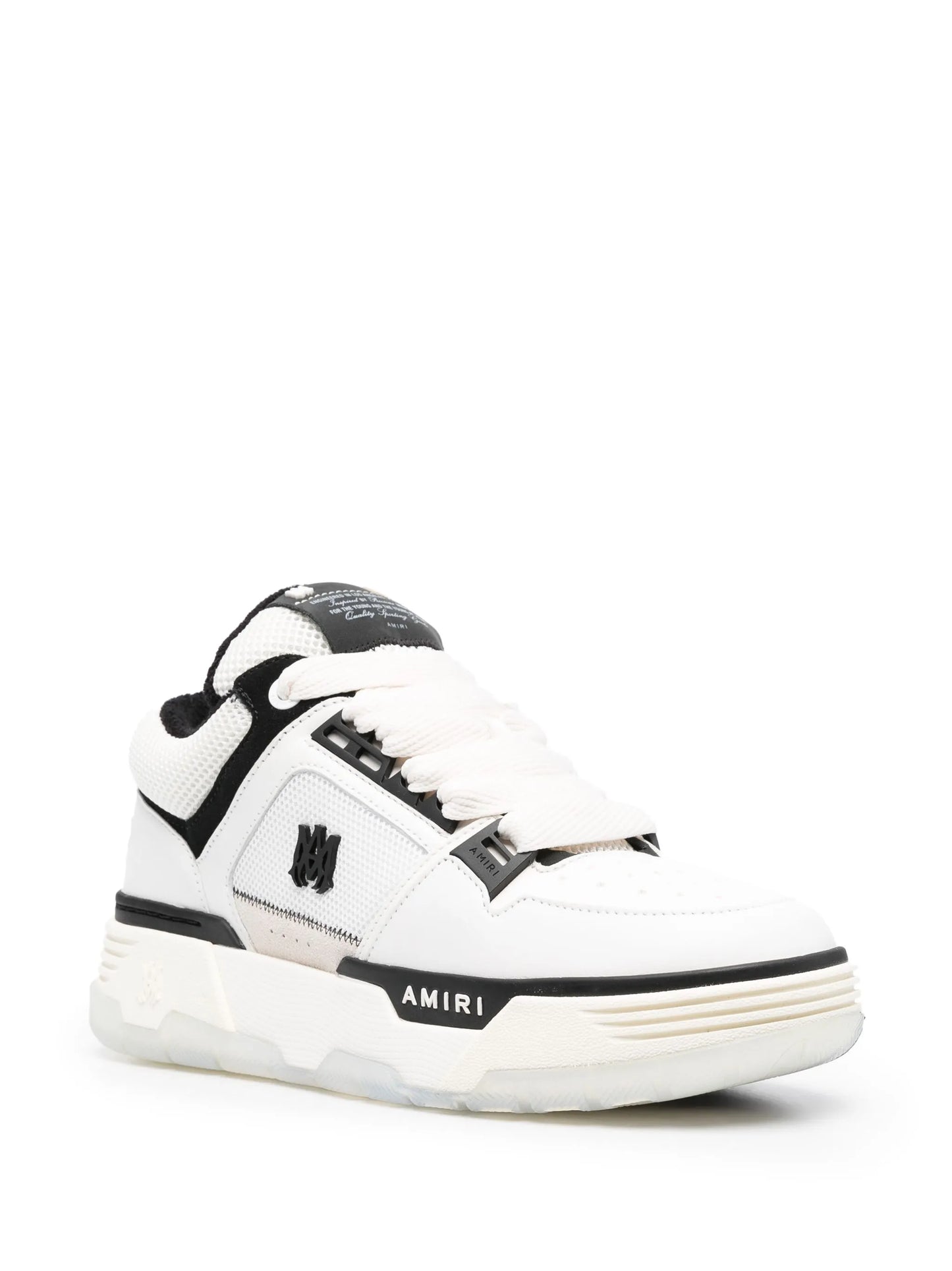 MA-1 leather sneakers