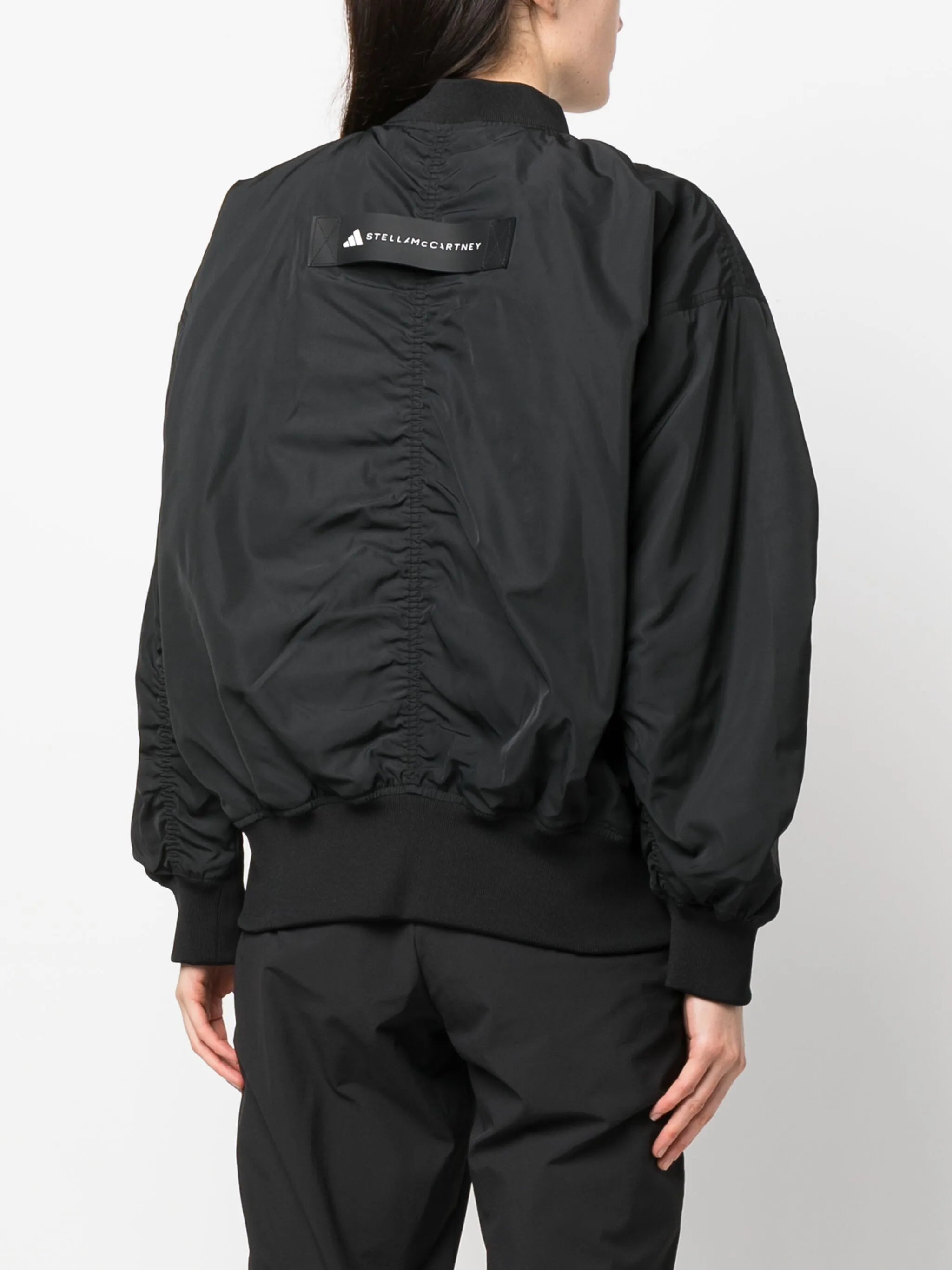 x Stella McCartne logo-print lightweight jacket