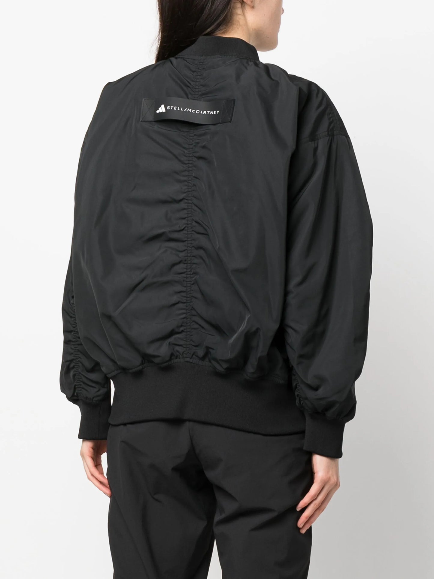 x Stella McCartne logo-print lightweight jacket