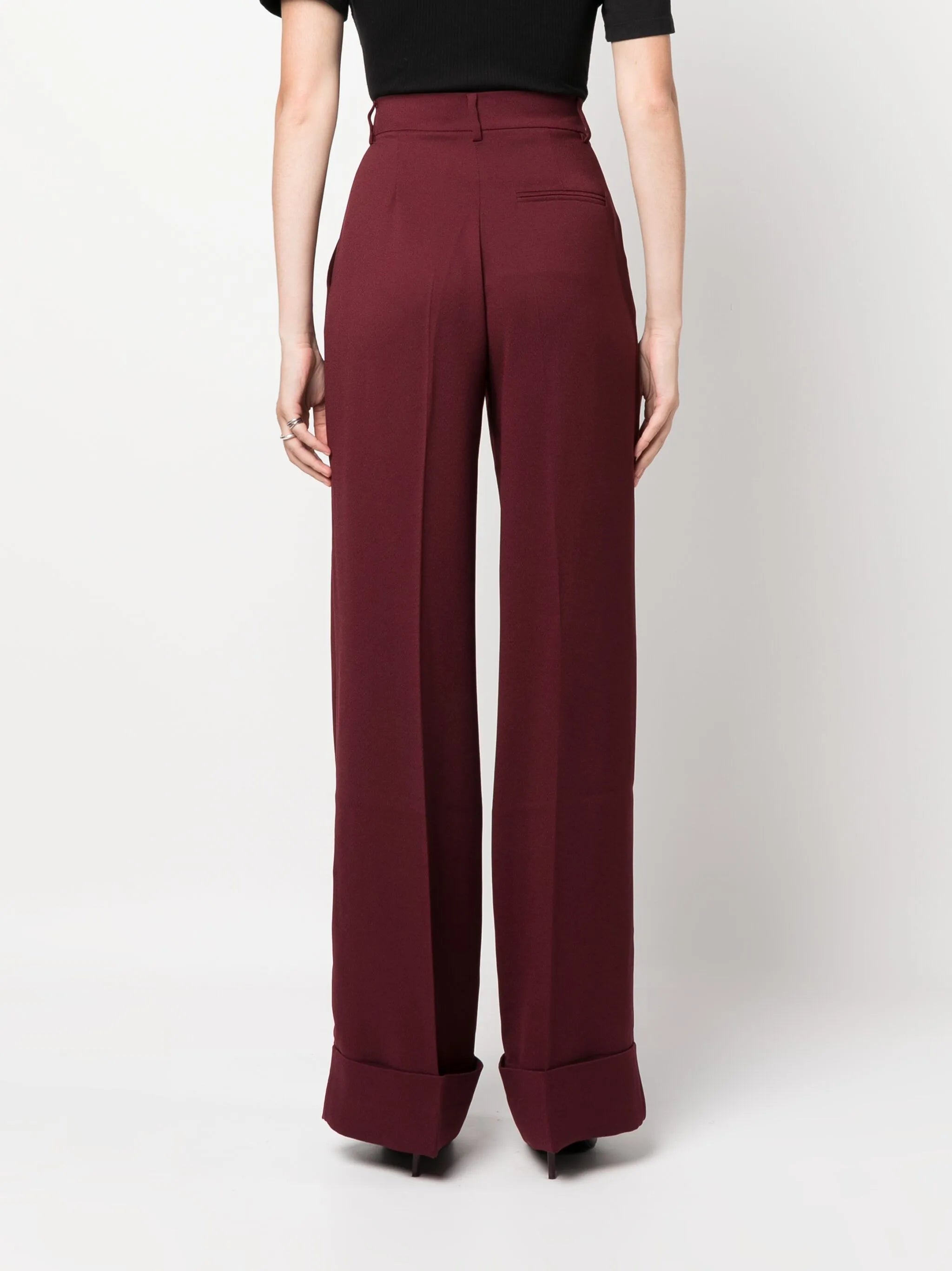 Natalie high-waisted palazzo pants