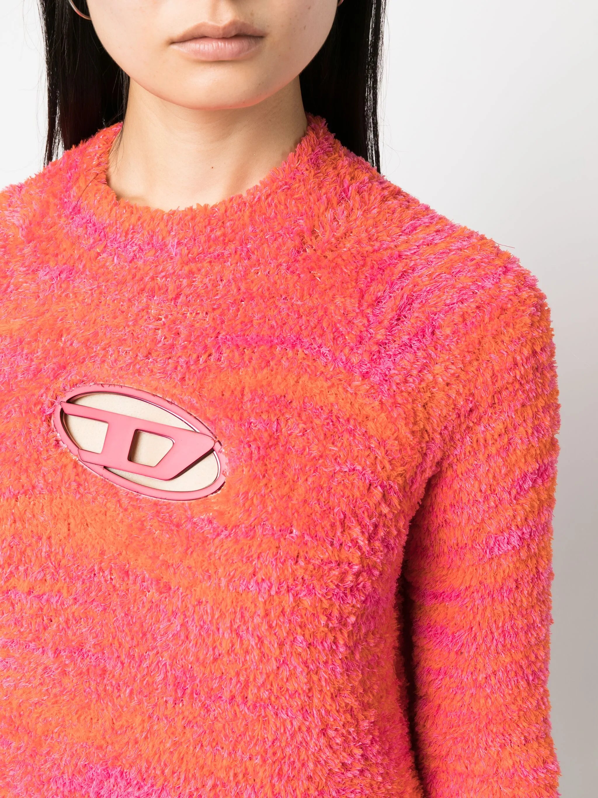 M-Kyra logo-plaque jumper