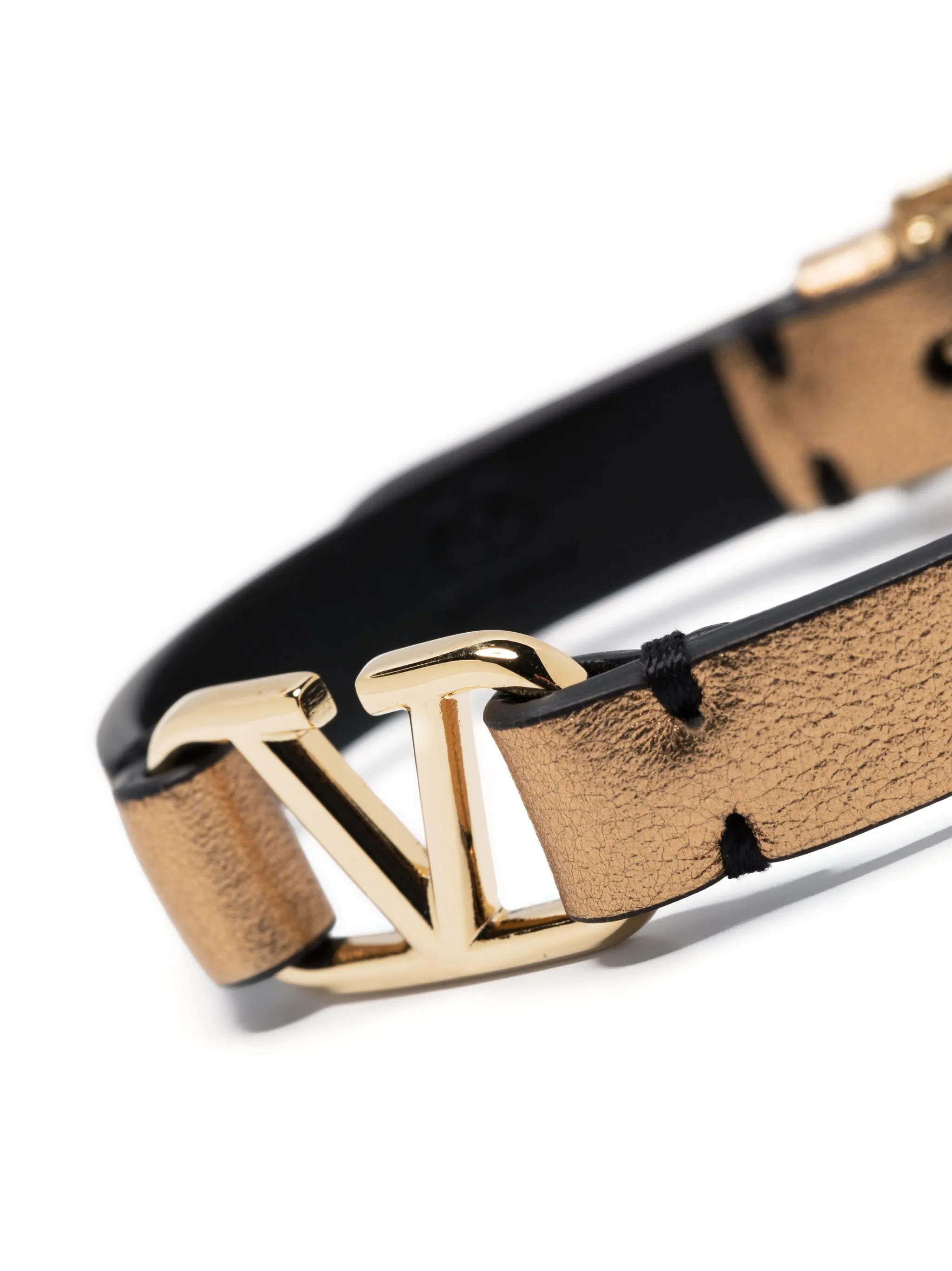 VLogo Signature leather bracelet