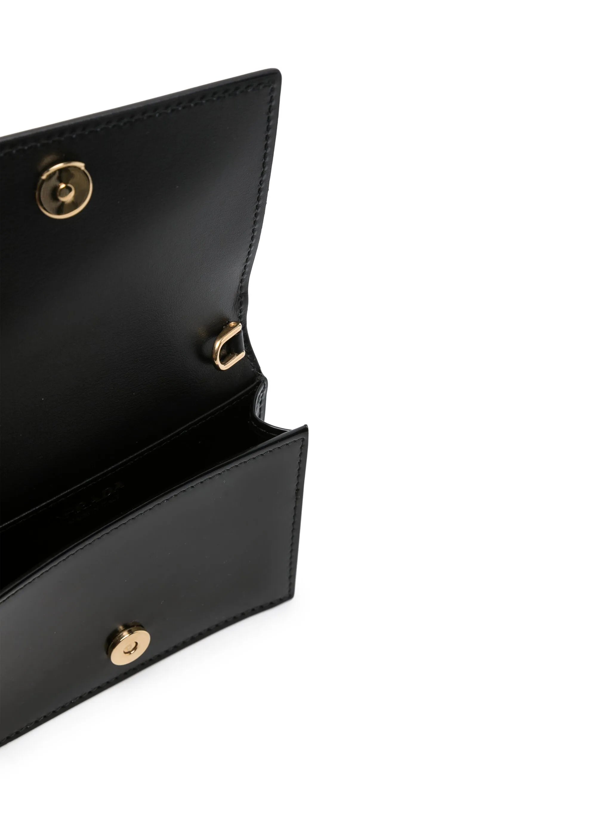 floral-debossed leather wallet