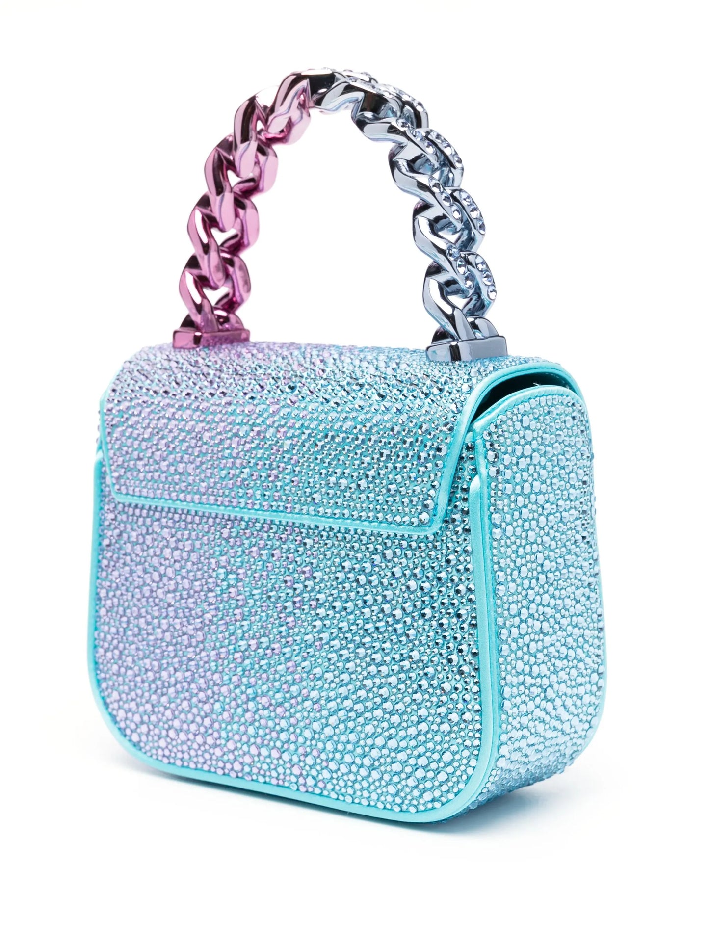 La Medusa crystal-embellished mini bag