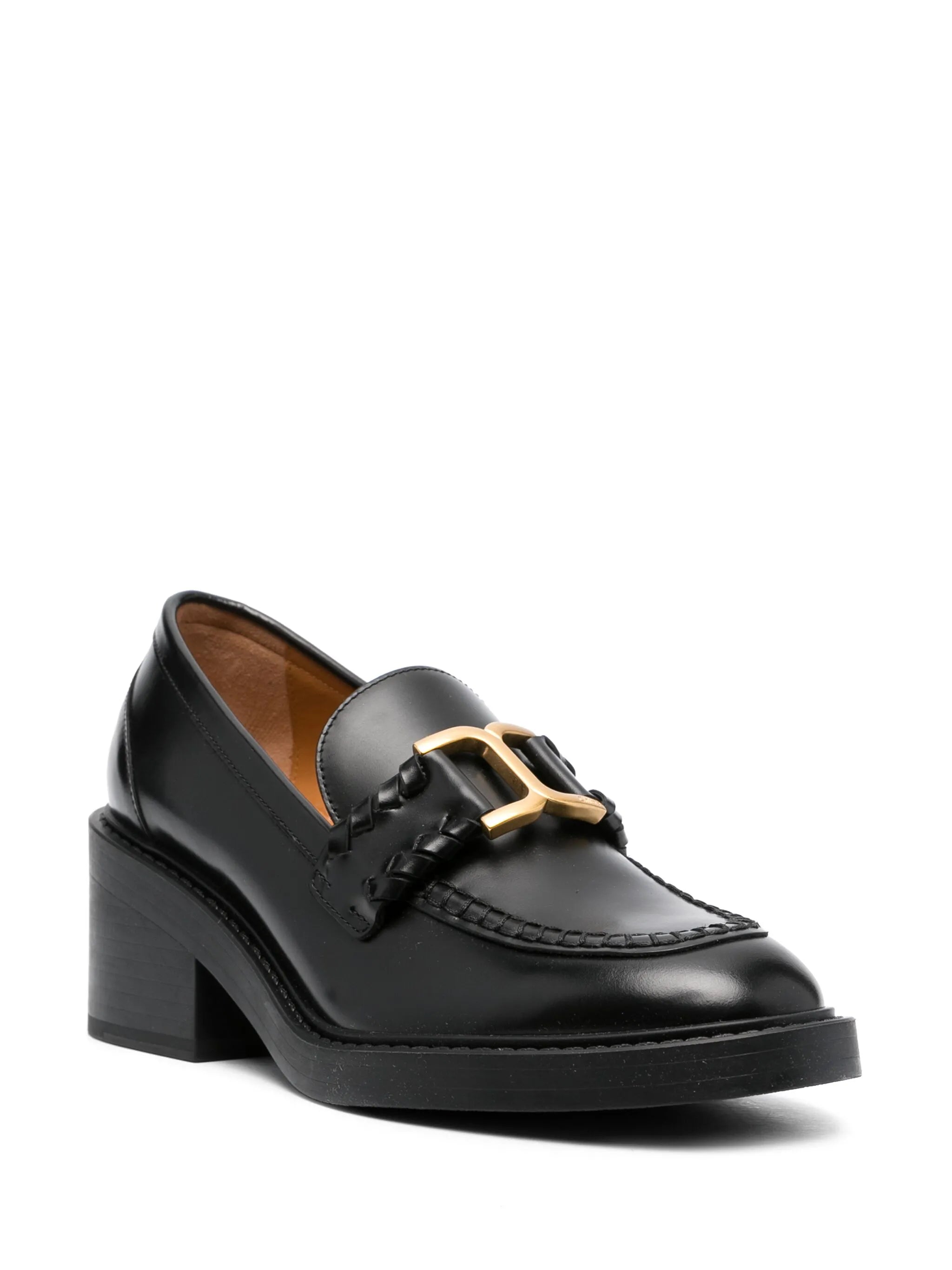 60mm Marcie leather loafers