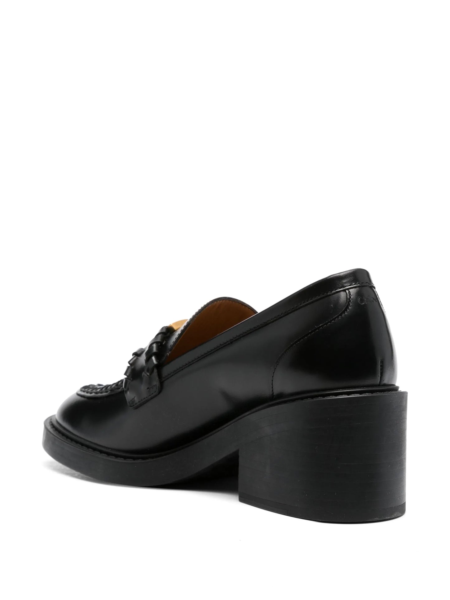 60mm Marcie leather loafers
