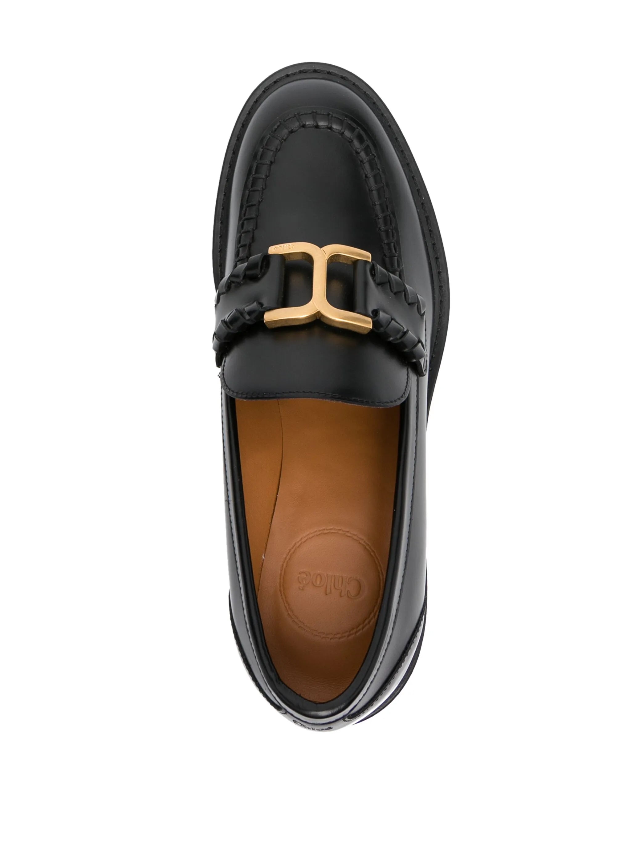 60mm Marcie leather loafers