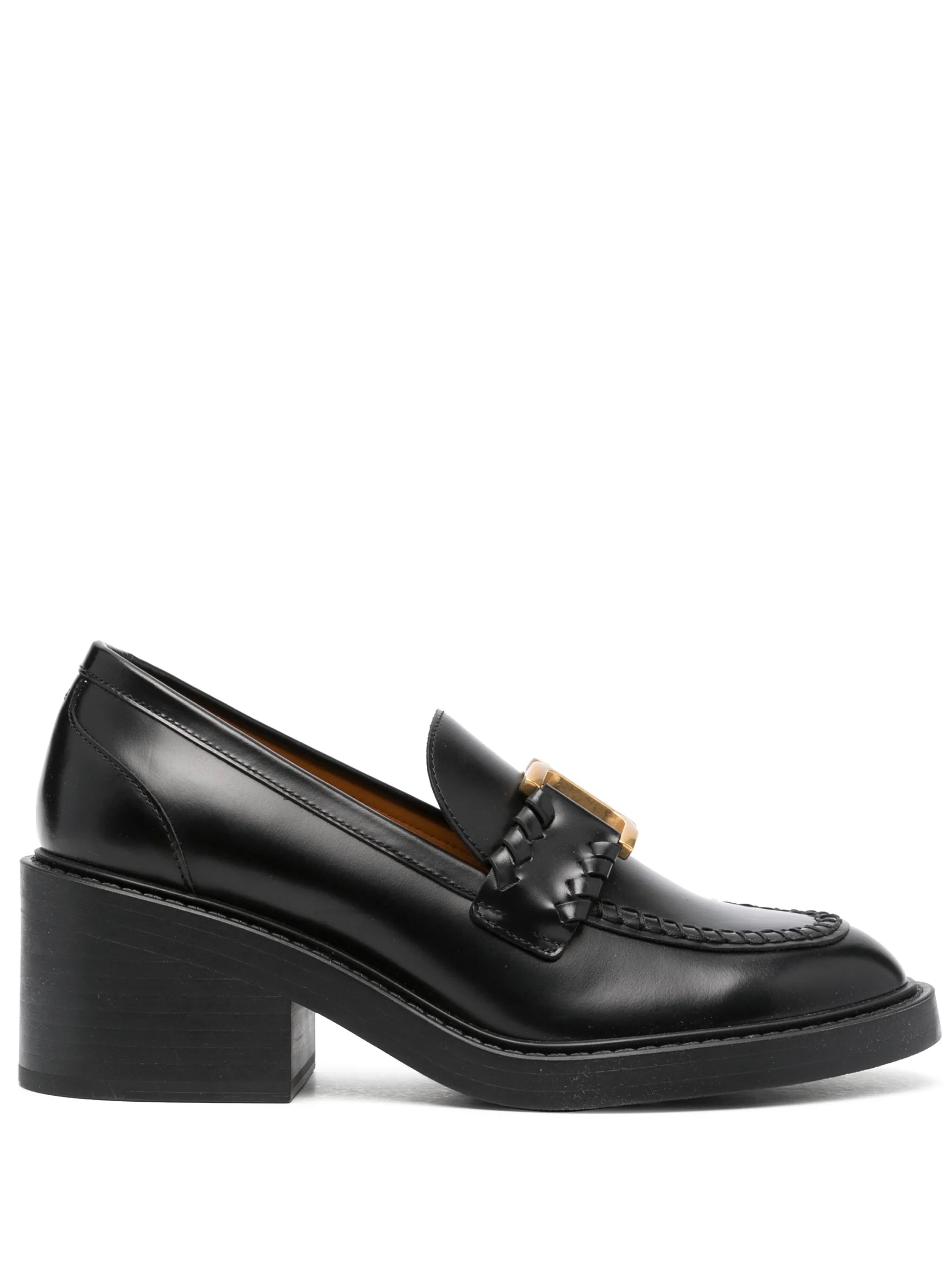 60mm Marcie leather loafers