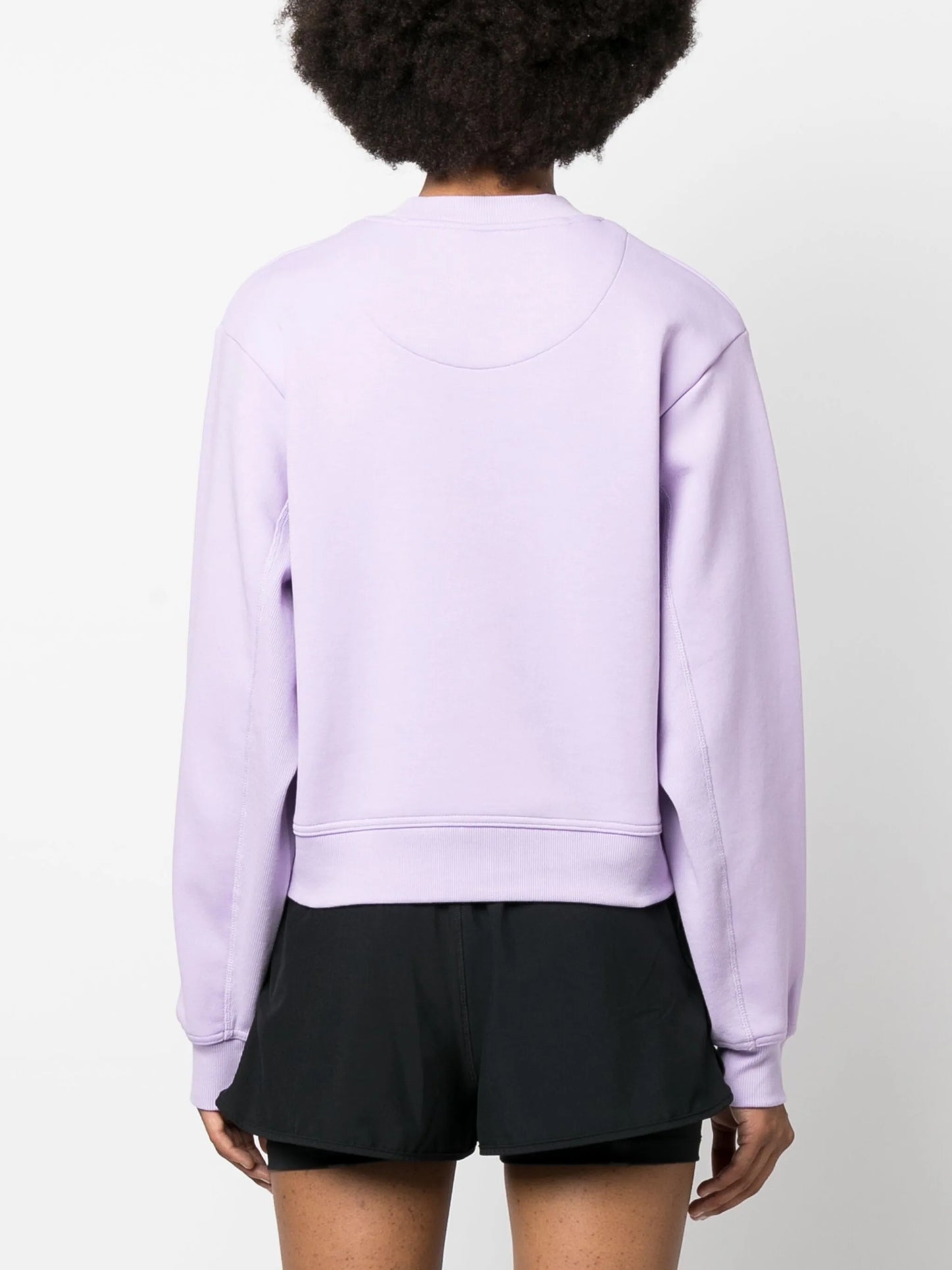 logo-print organic cotton sweatshirt