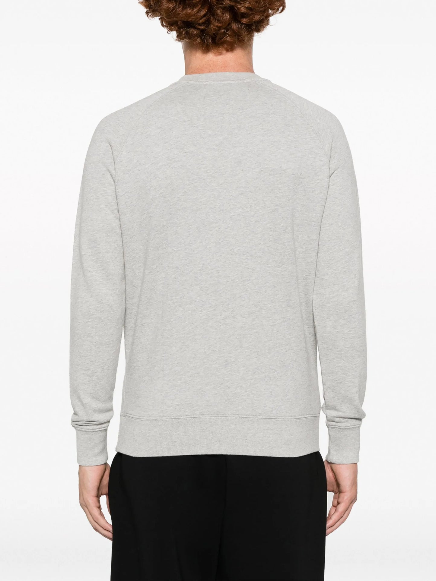 logo-patch cotton sweatshirt