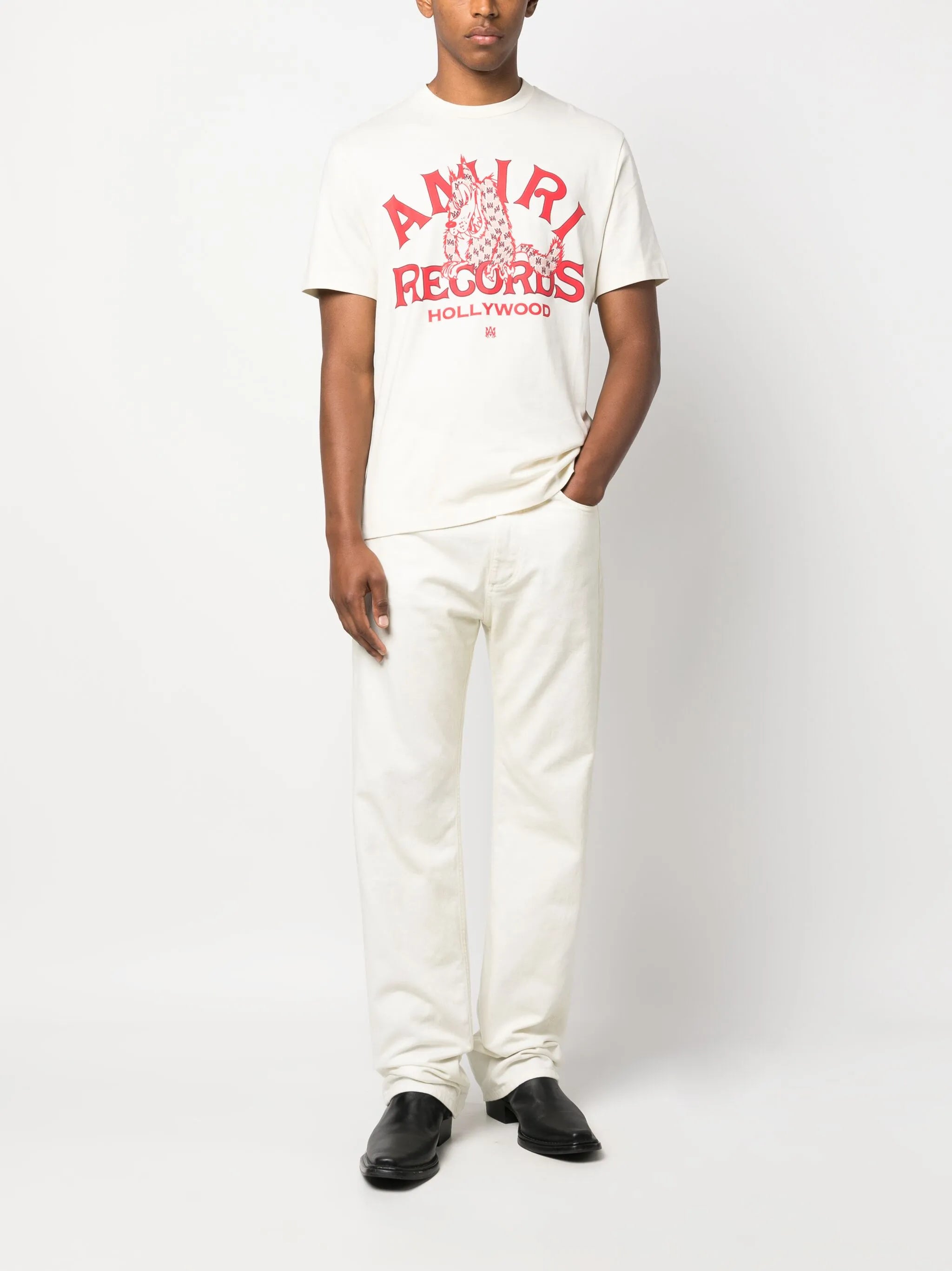 graphic-print cotton T-shirt