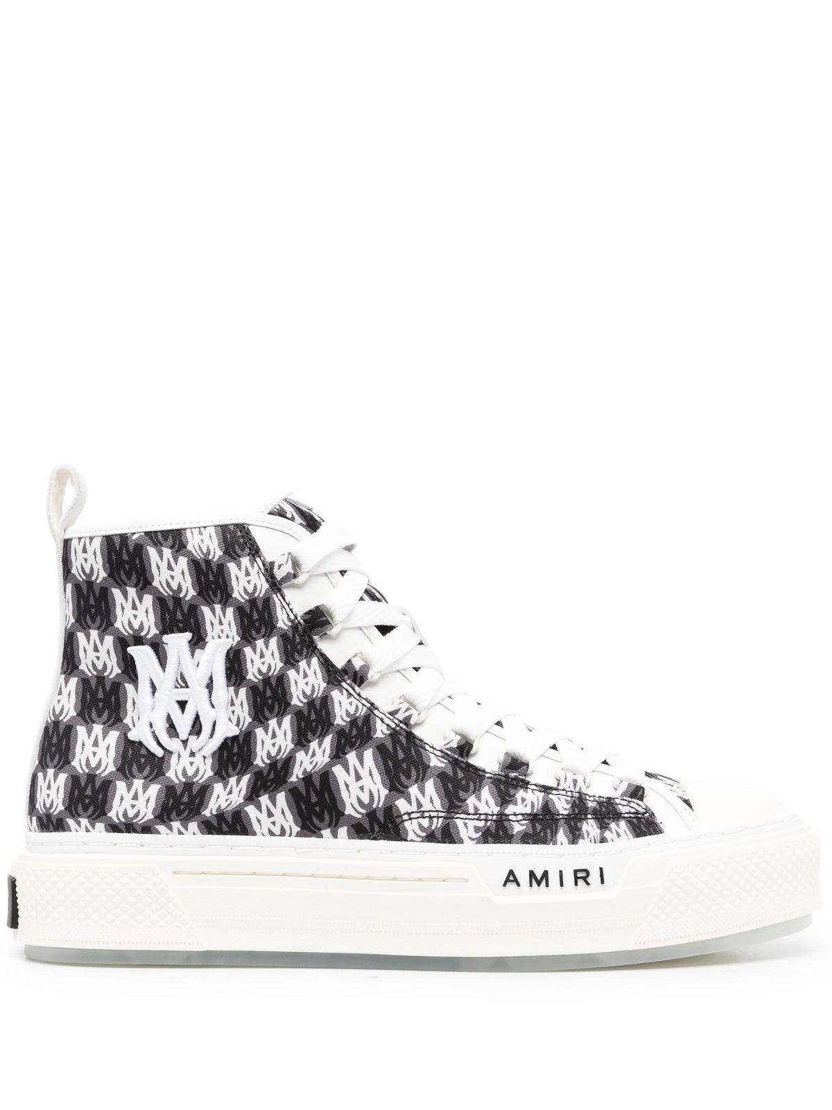 logo-patch lace-up sneakers