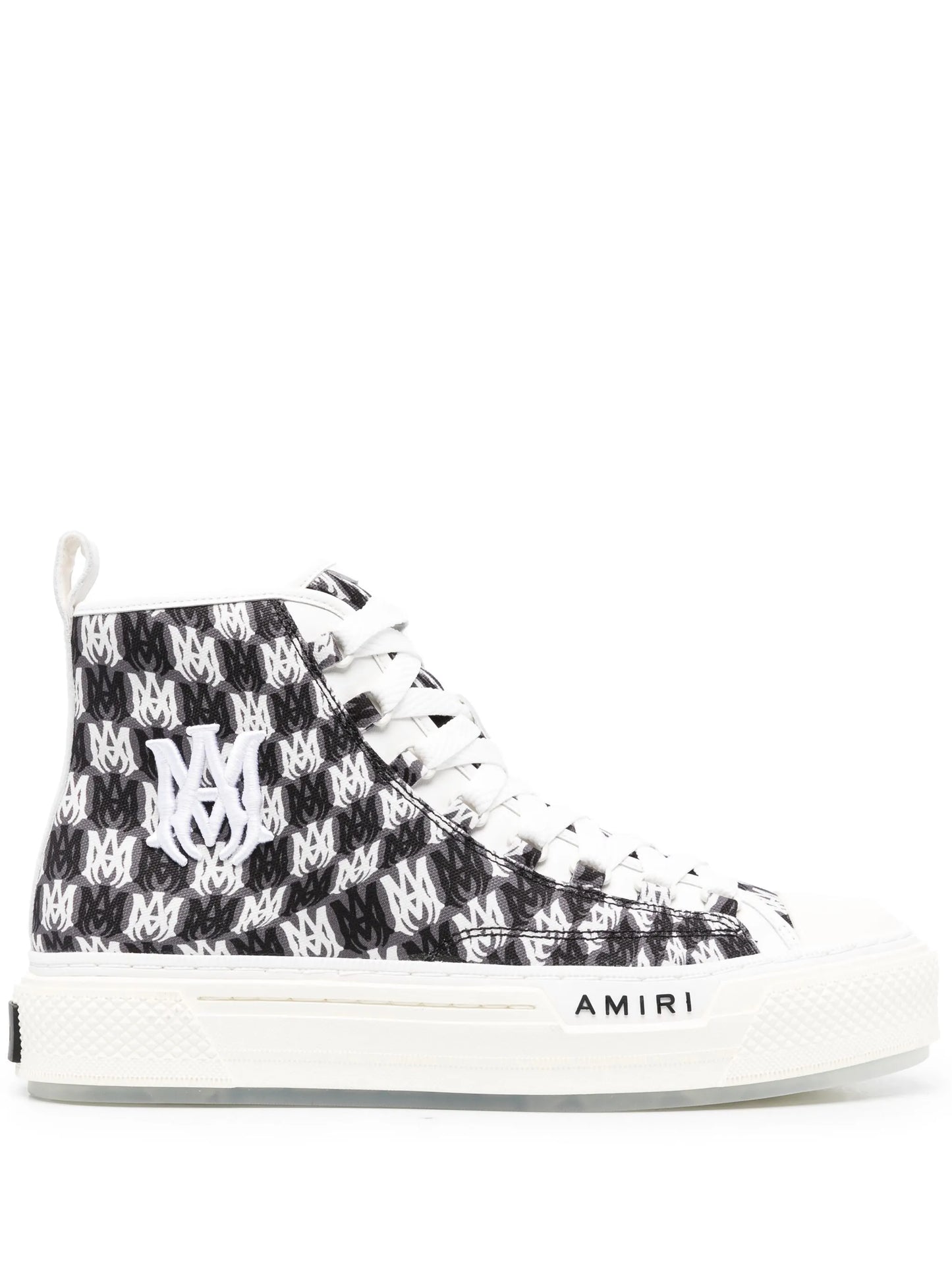 logo-patch lace-up sneakers