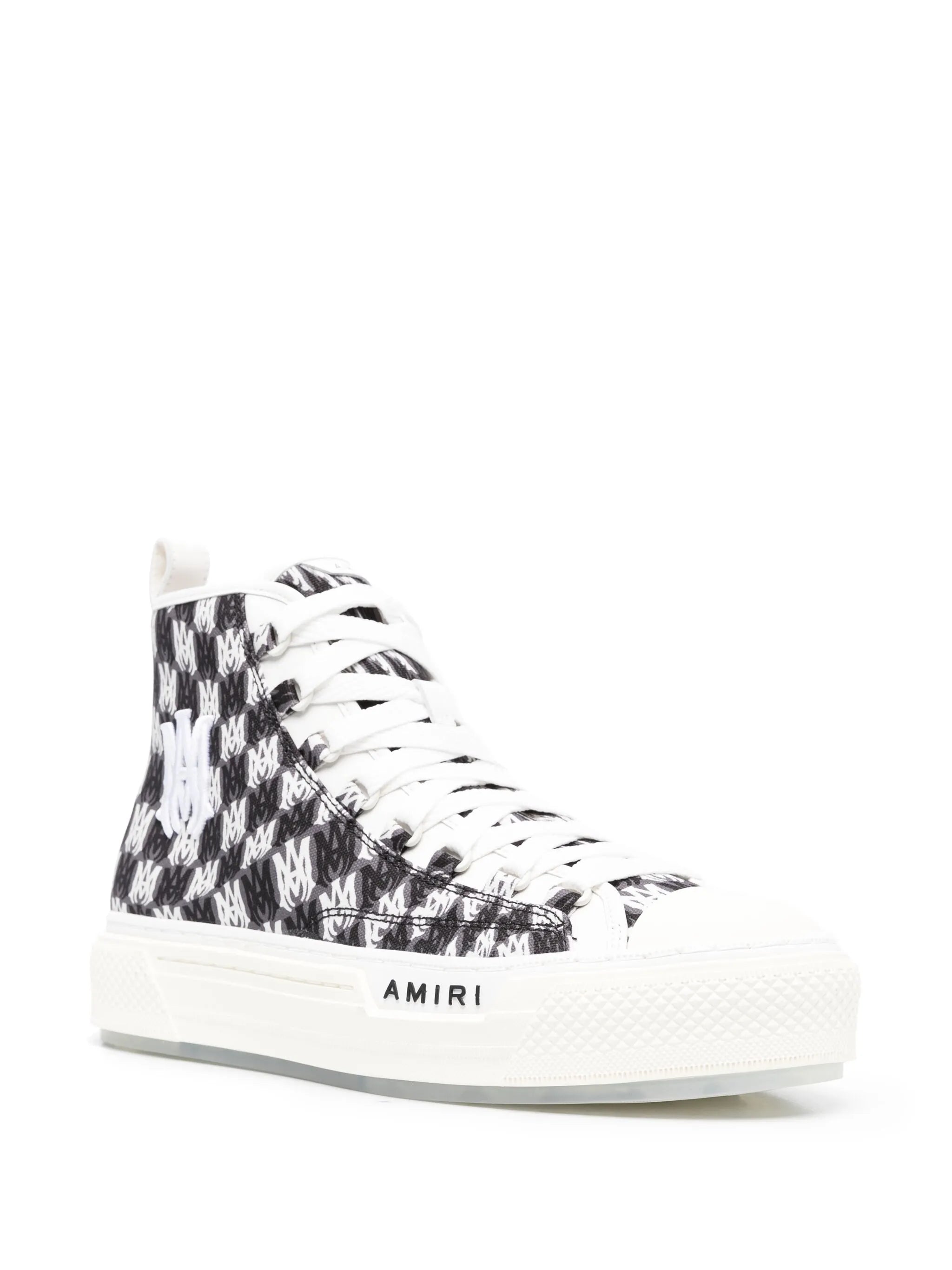 logo-patch lace-up sneakers