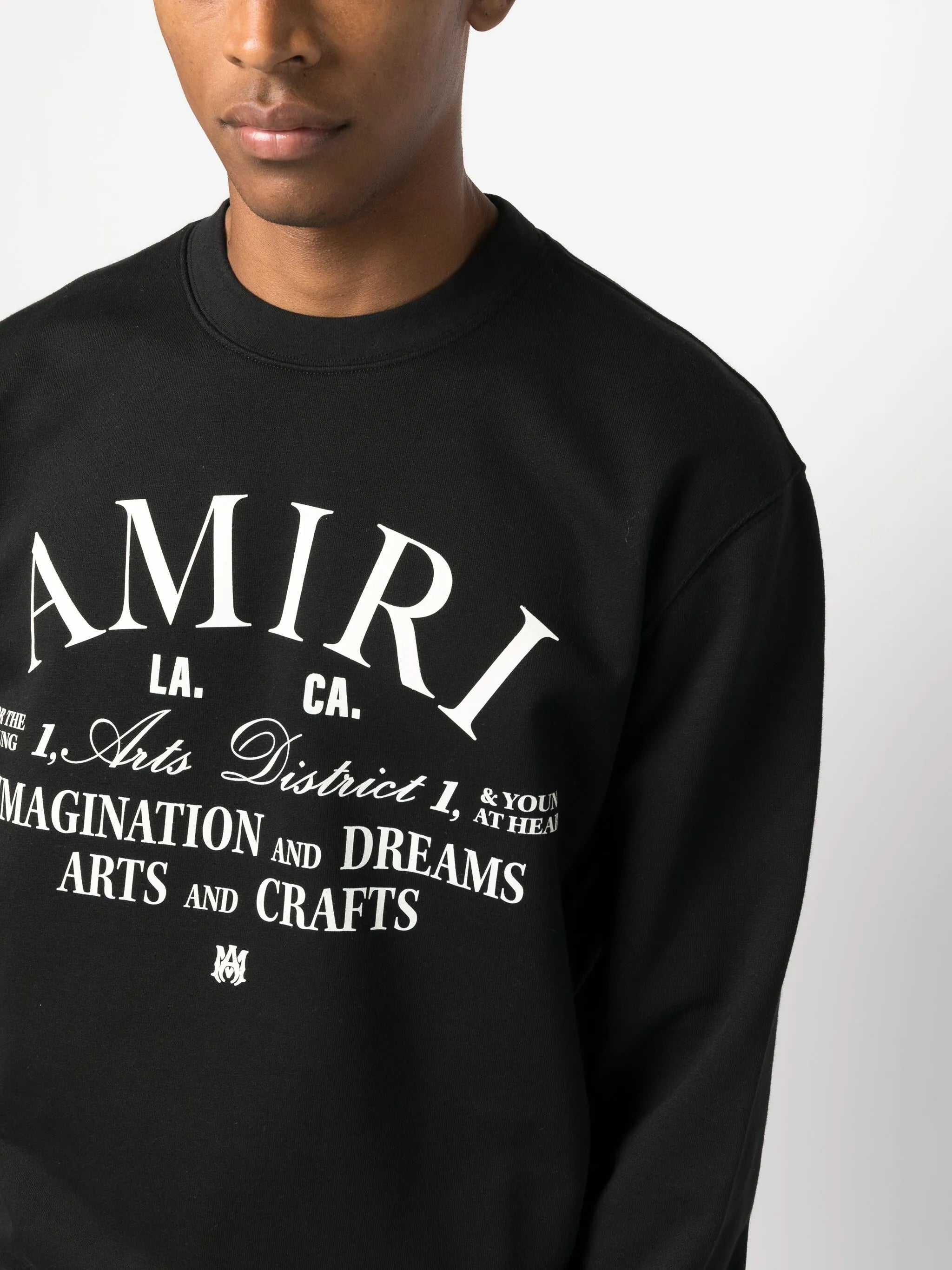 logo-print cotton sweatshirt