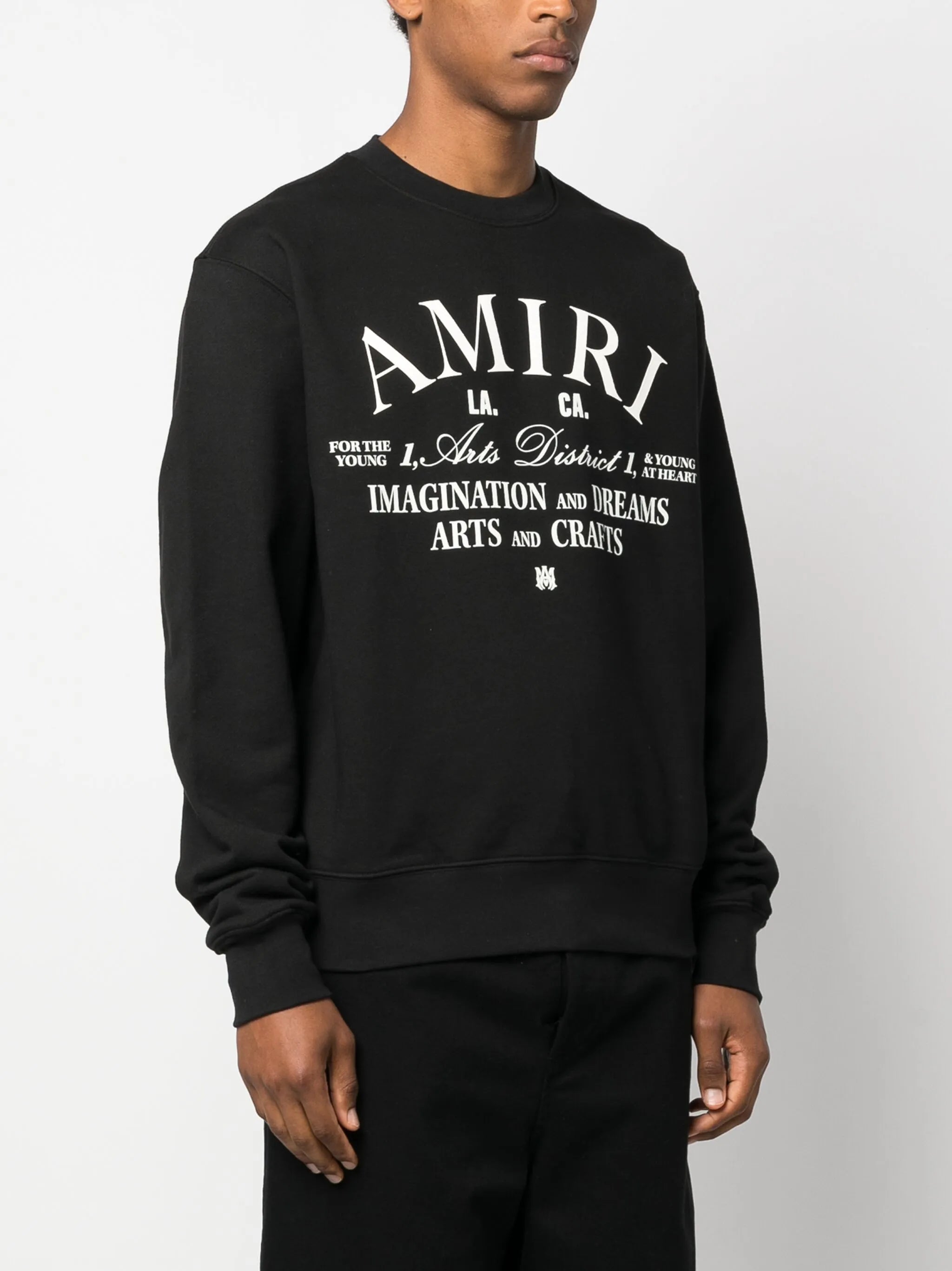 logo-print cotton sweatshirt