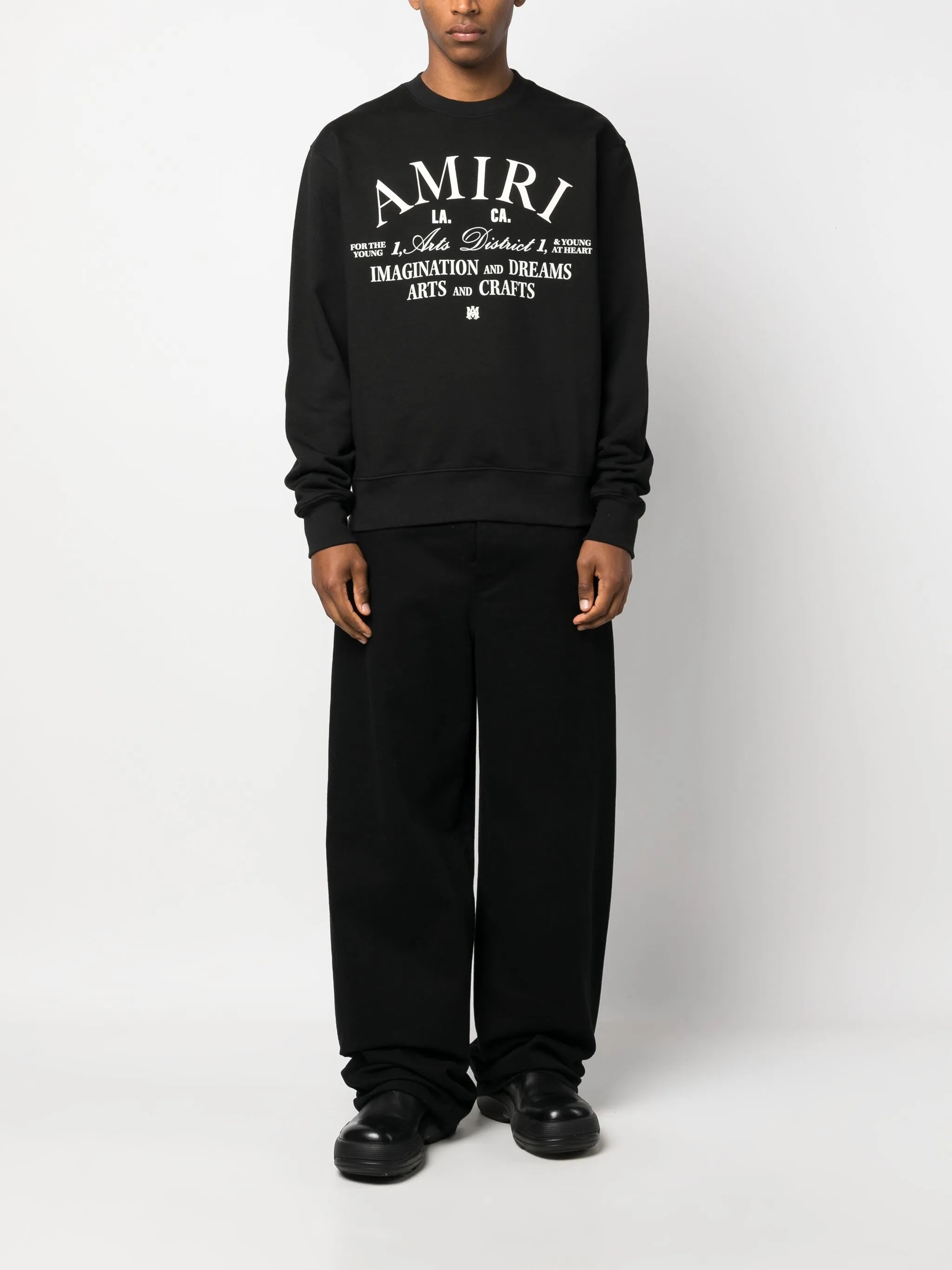 logo-print cotton sweatshirt