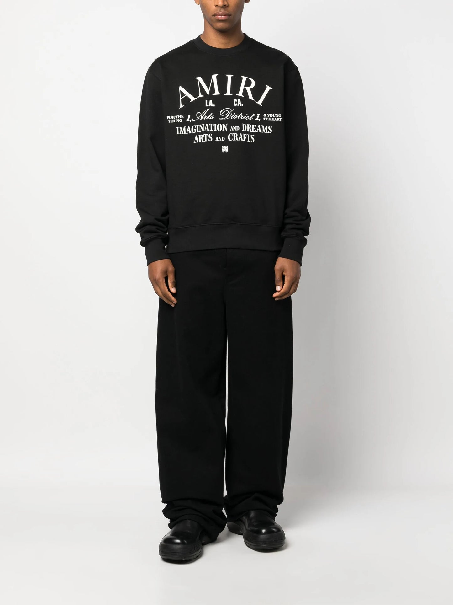 logo-print cotton sweatshirt