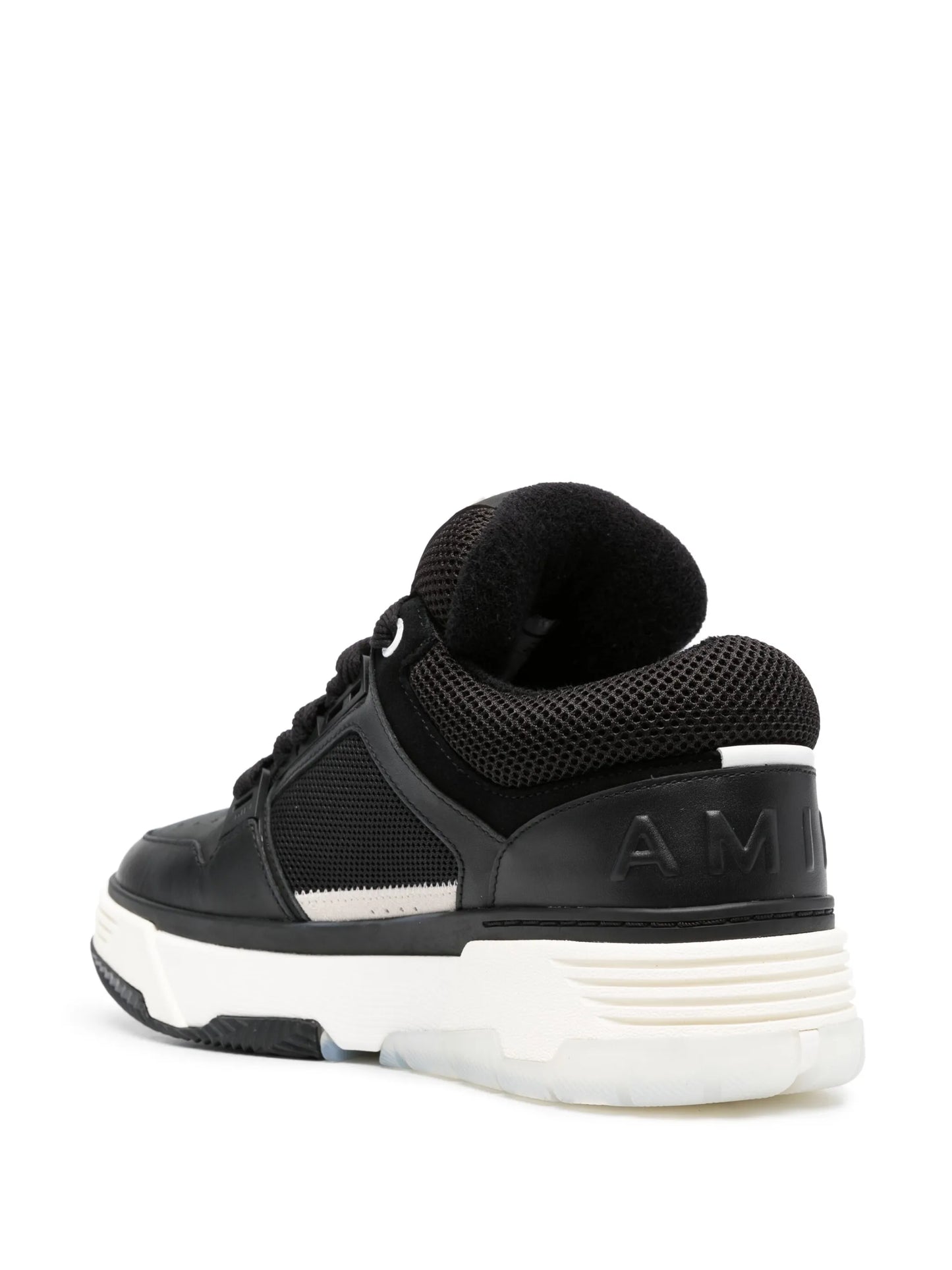 logo-patch lace-up sneakers