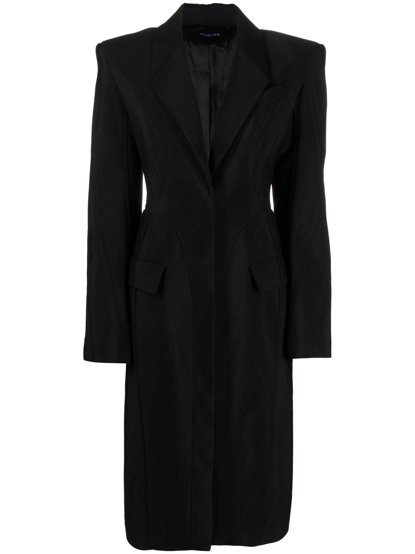 wool-blend coat