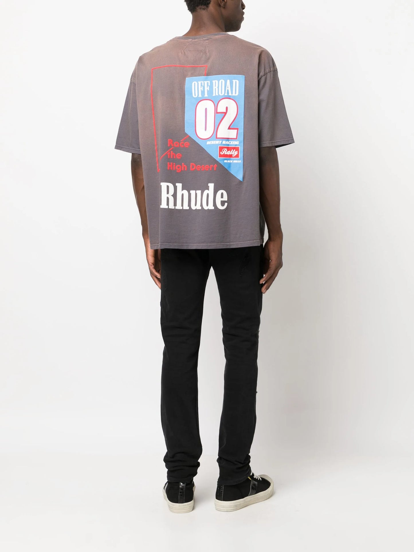 O2 Off-Road print cotton T-shirt
