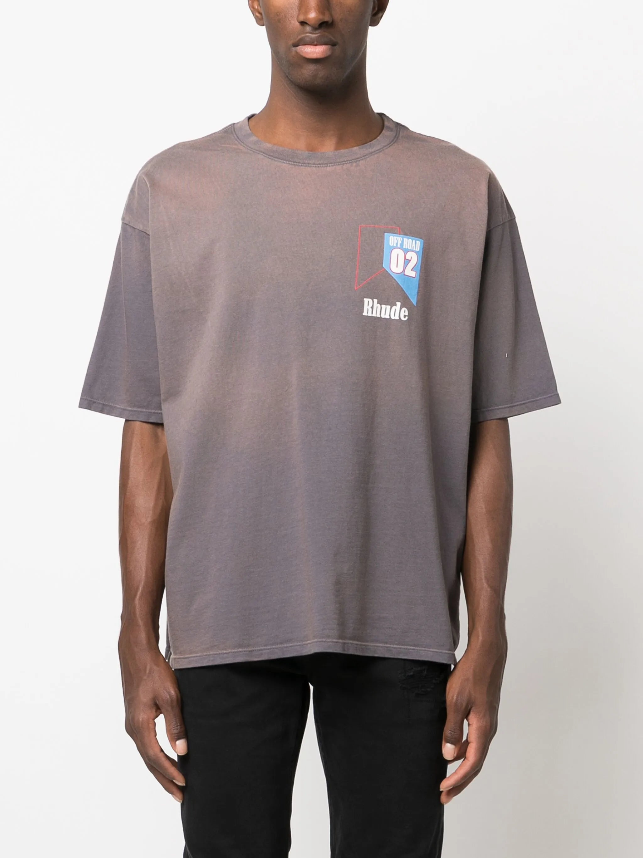 O2 Off-Road print cotton T-shirt