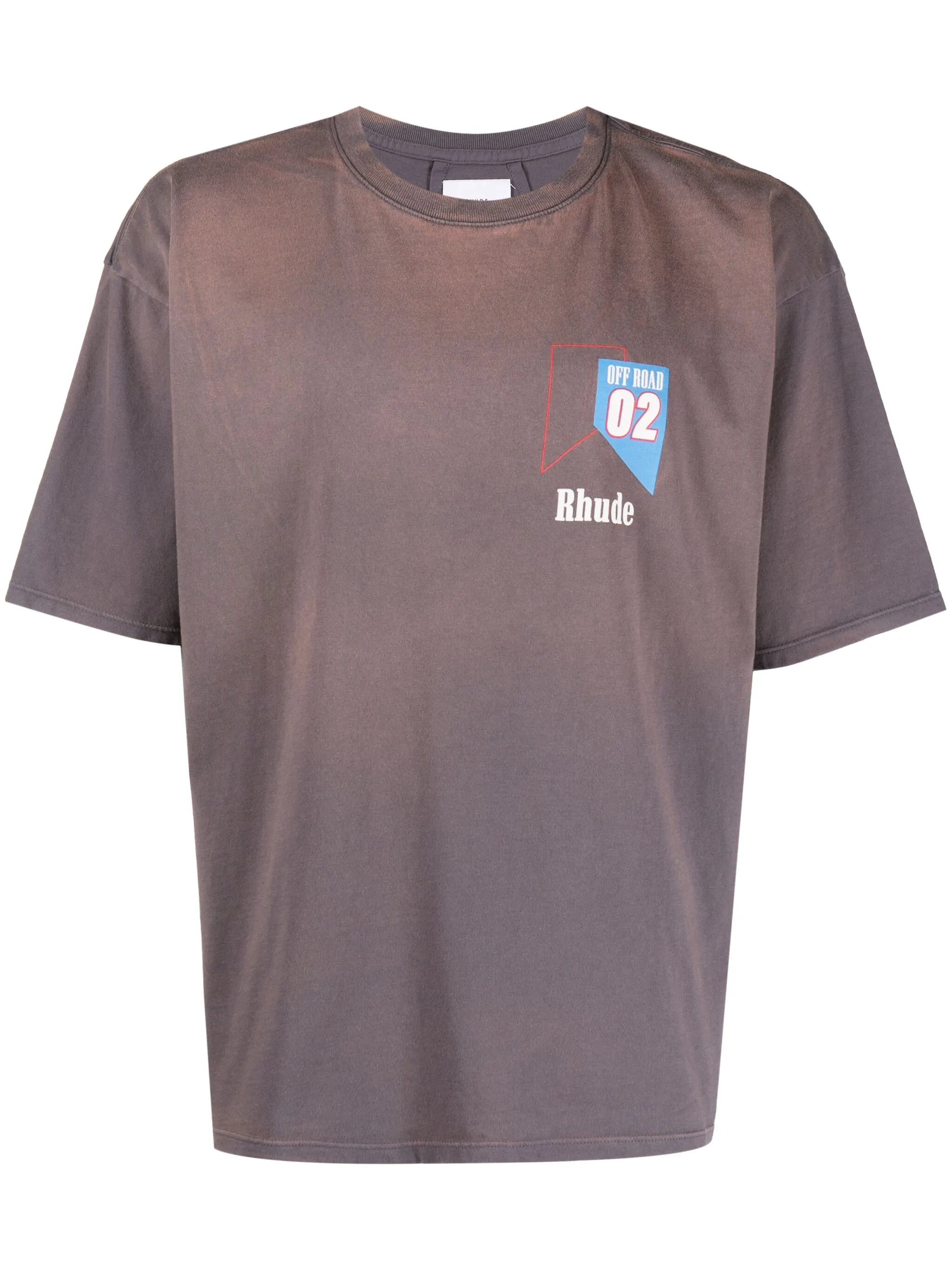 O2 Off-Road print cotton T-shirt