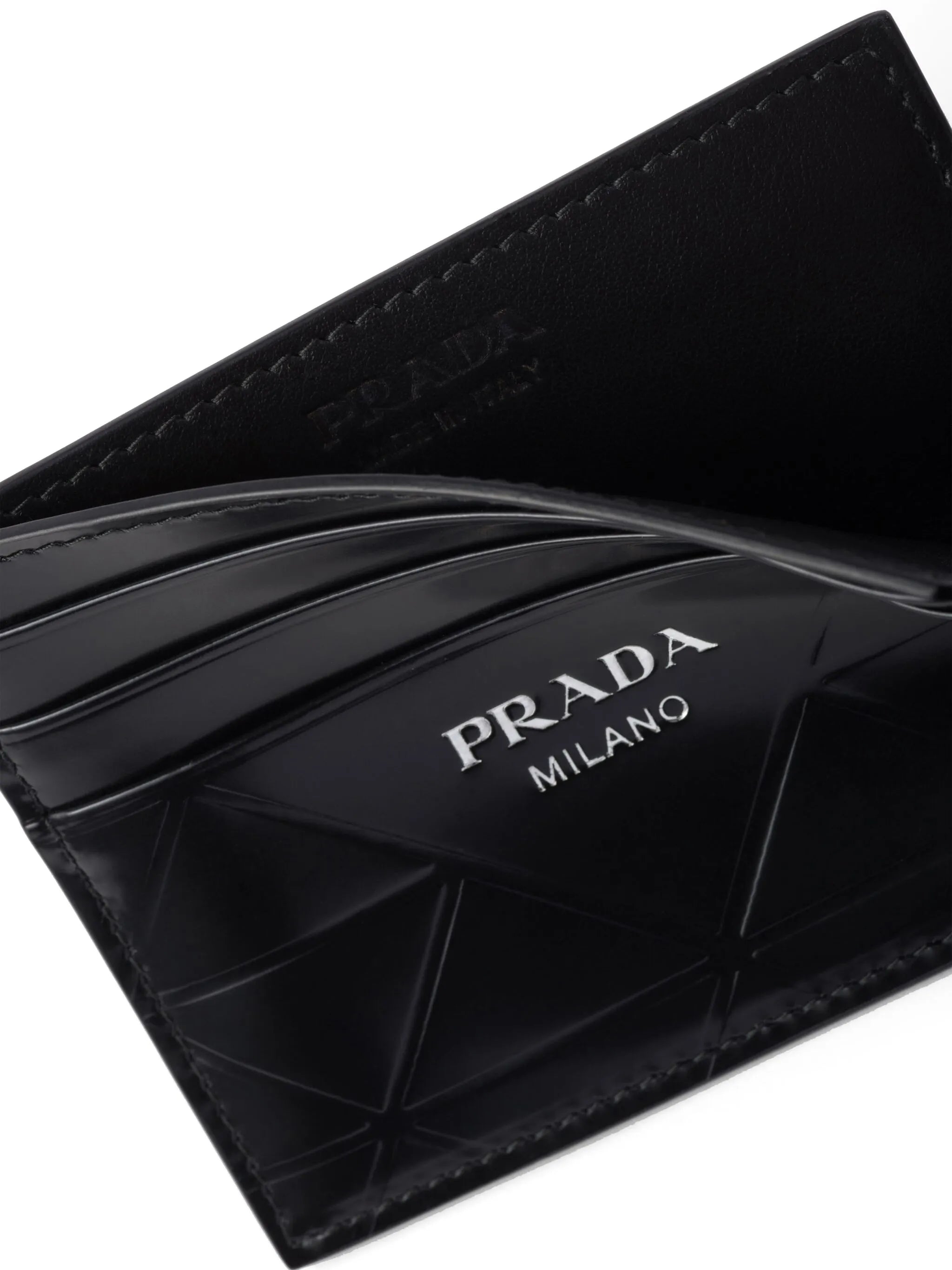 logo-print cardholder