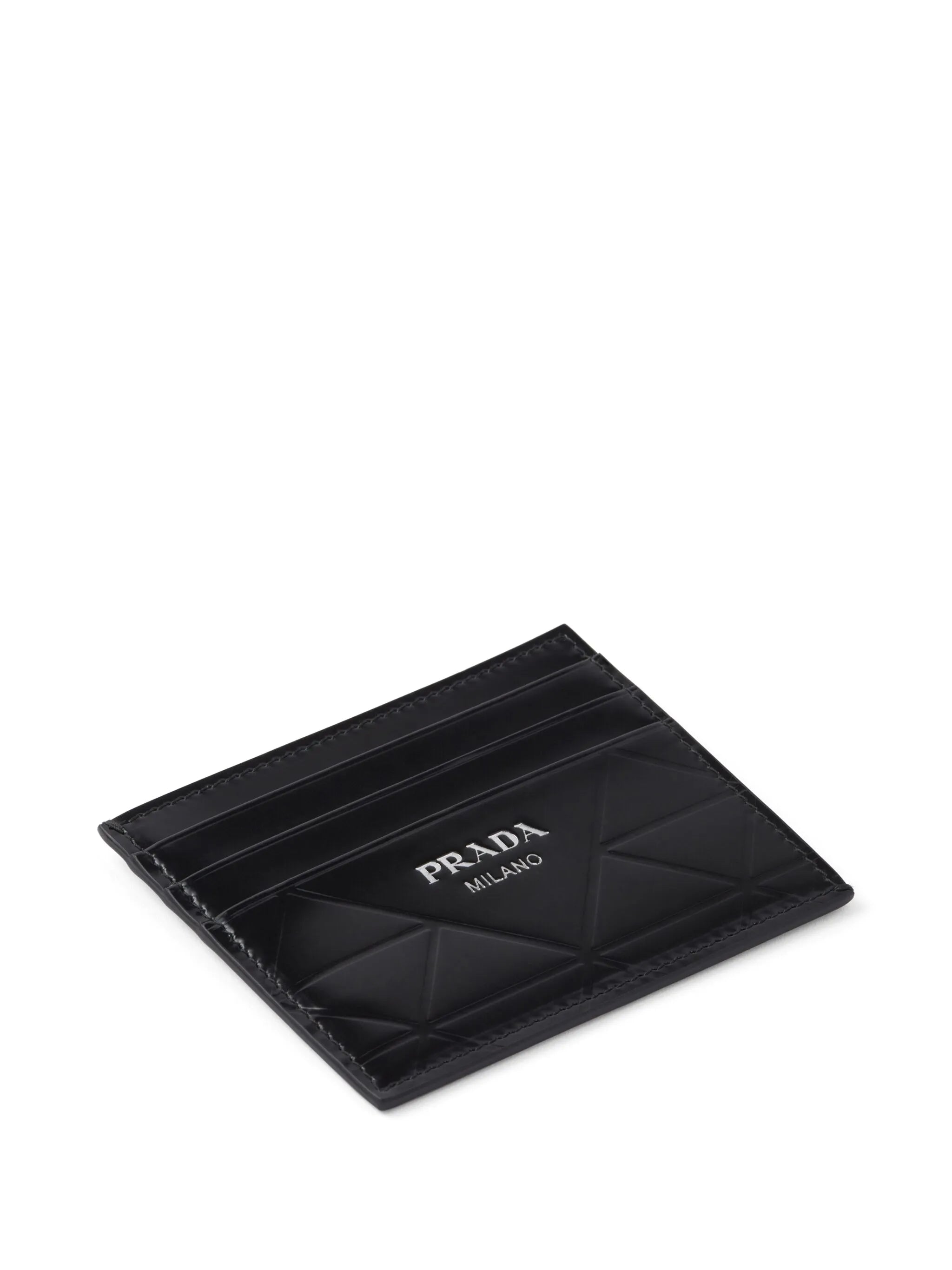 logo-print cardholder