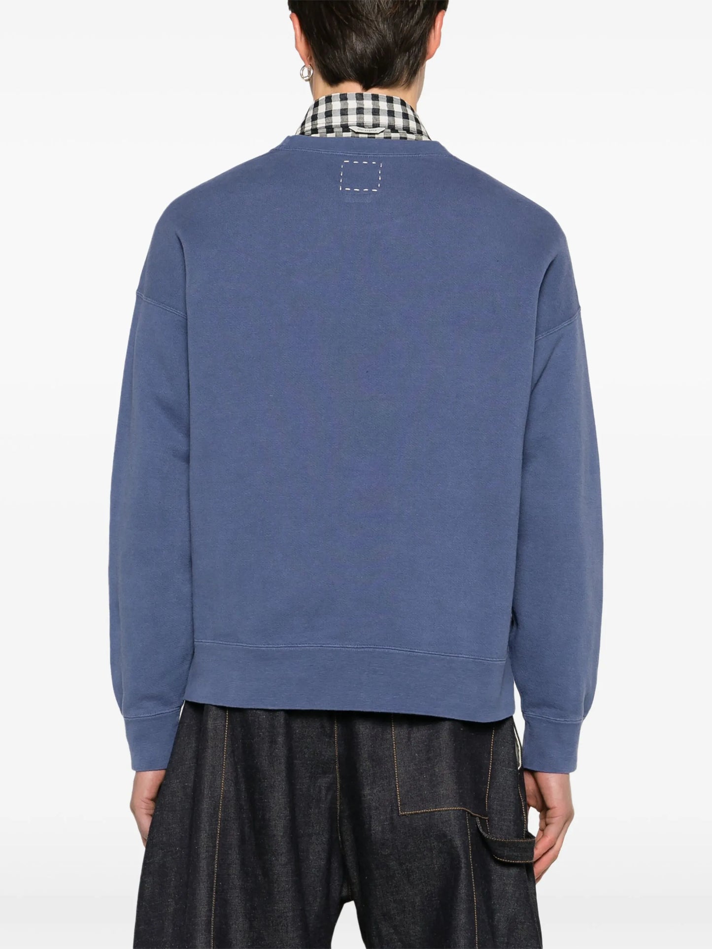 Jumbo cotton-blend sweatshirt