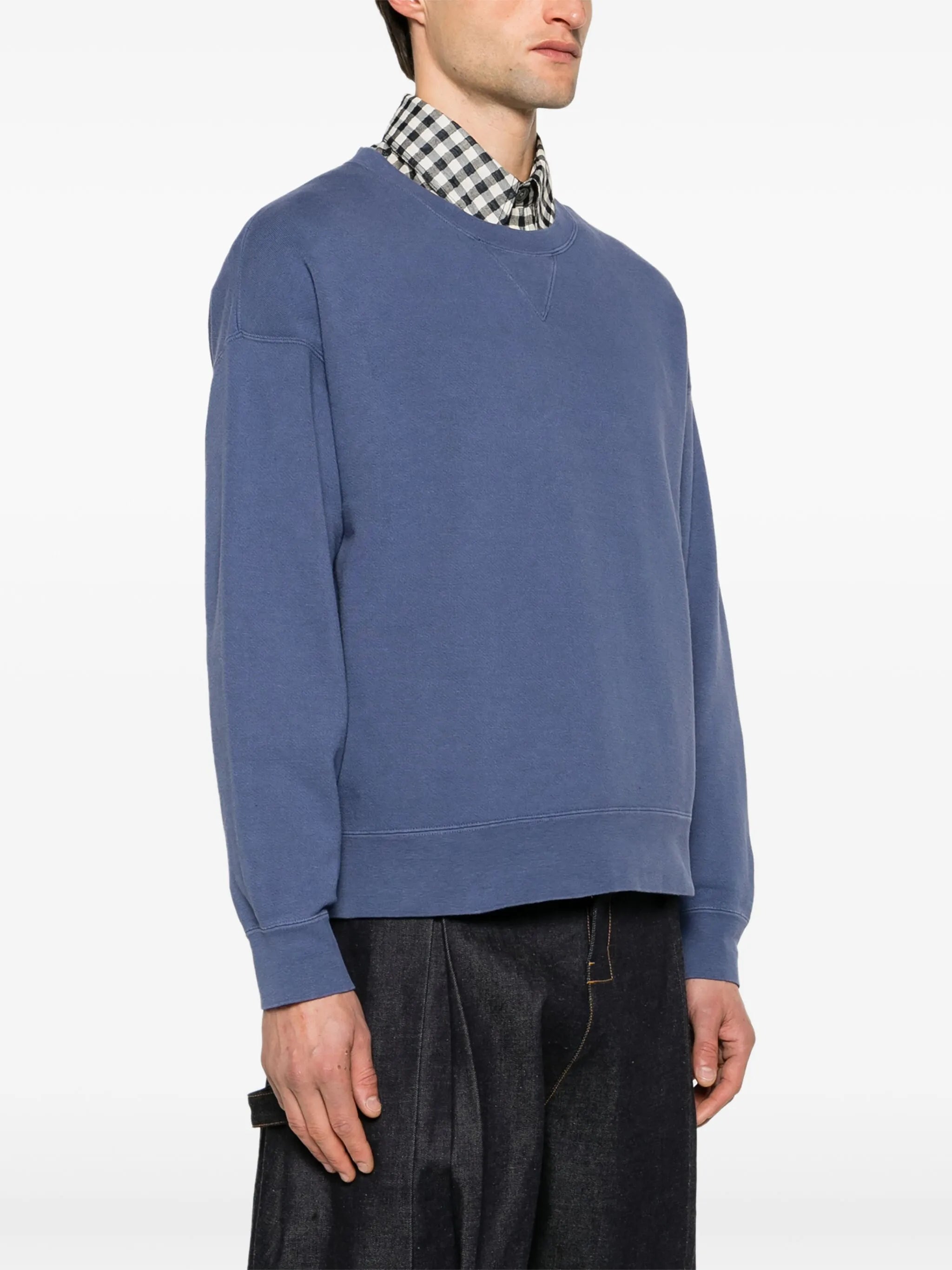 Jumbo cotton-blend sweatshirt