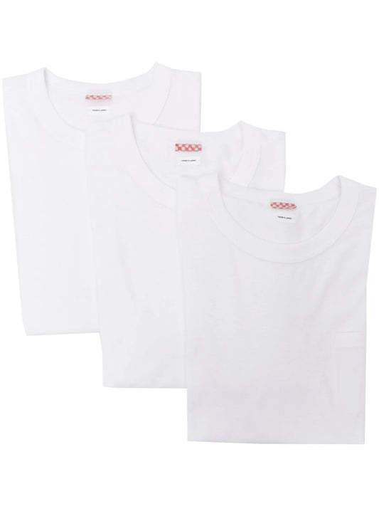 crew-neck jersey T-shirts (pack of three)