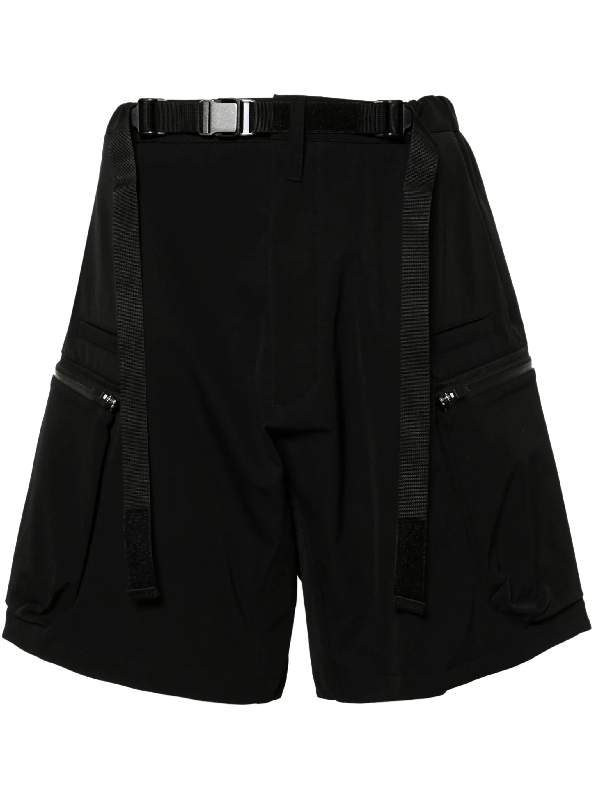 low-rise cargo shorts