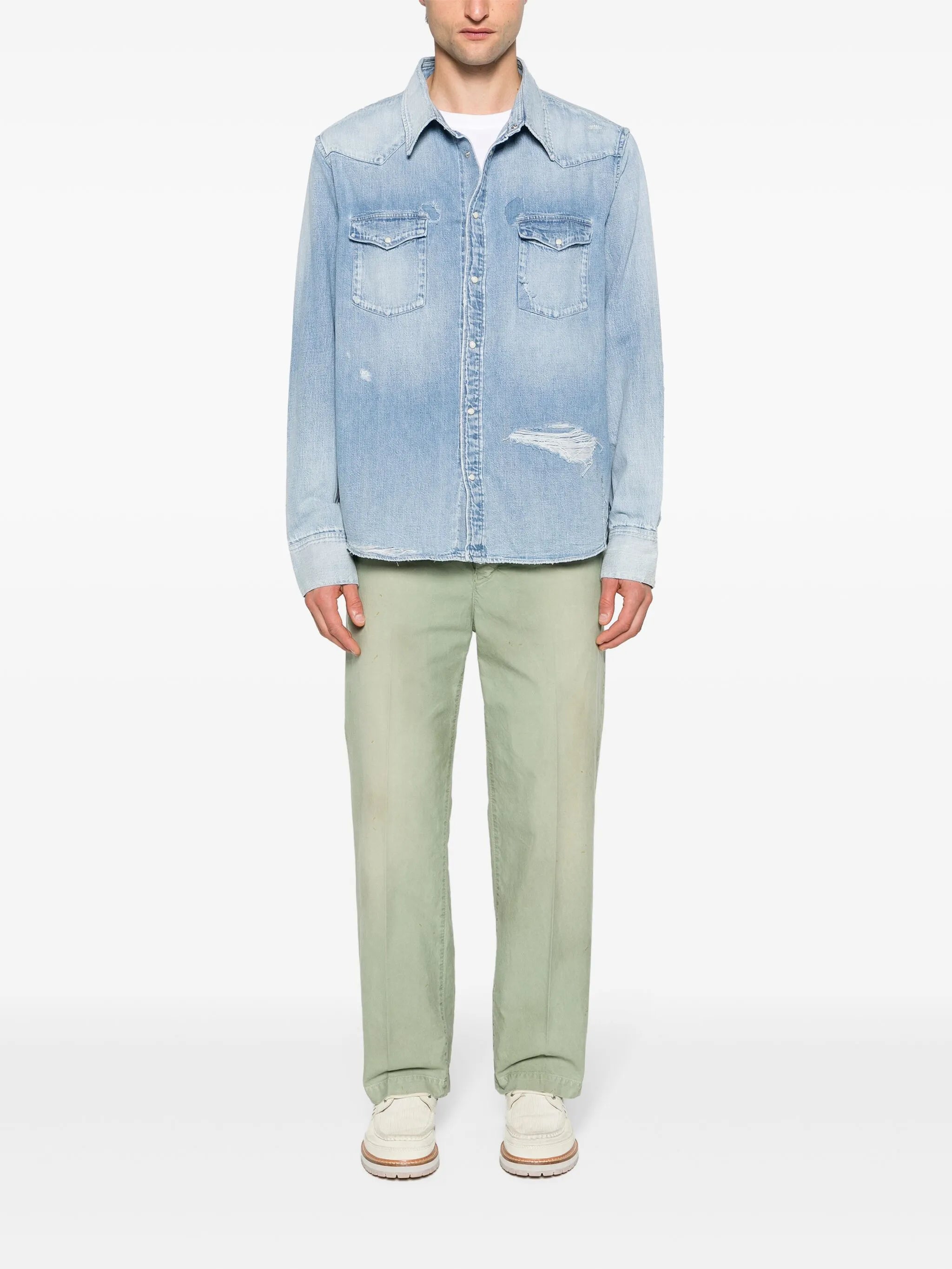 Social Sculp denim shirt