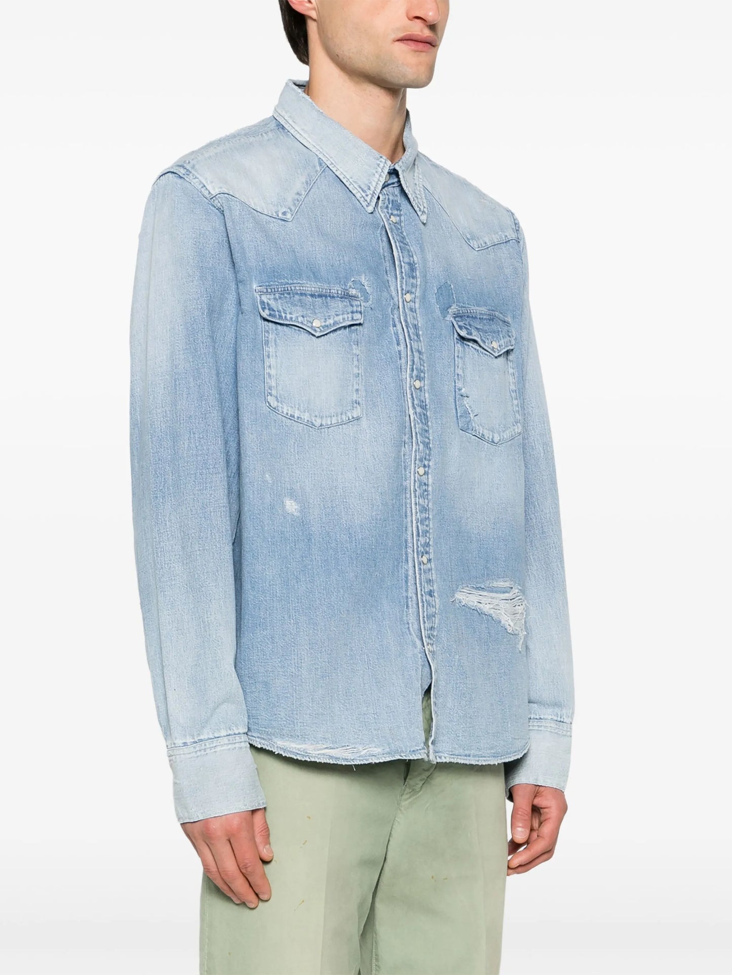 Social Sculp denim shirt