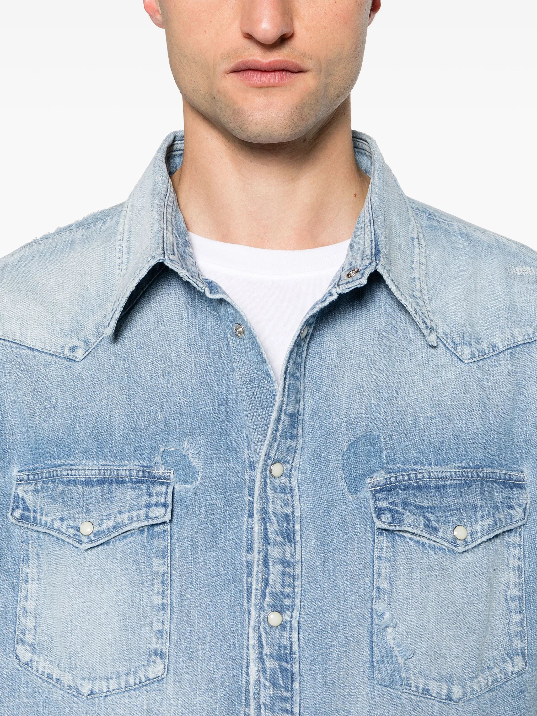 Social Sculp denim shirt