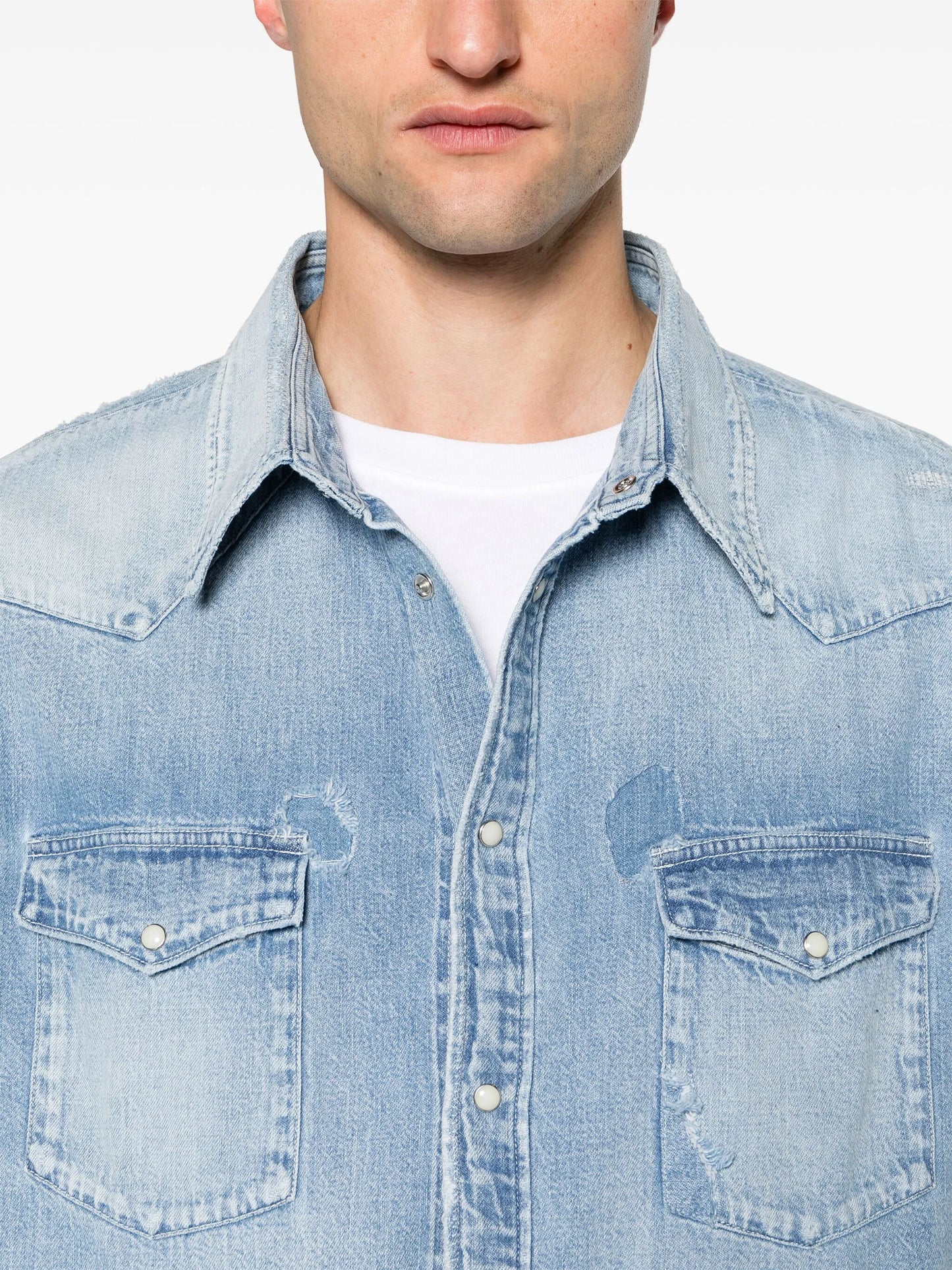 Social Sculp denim shirt