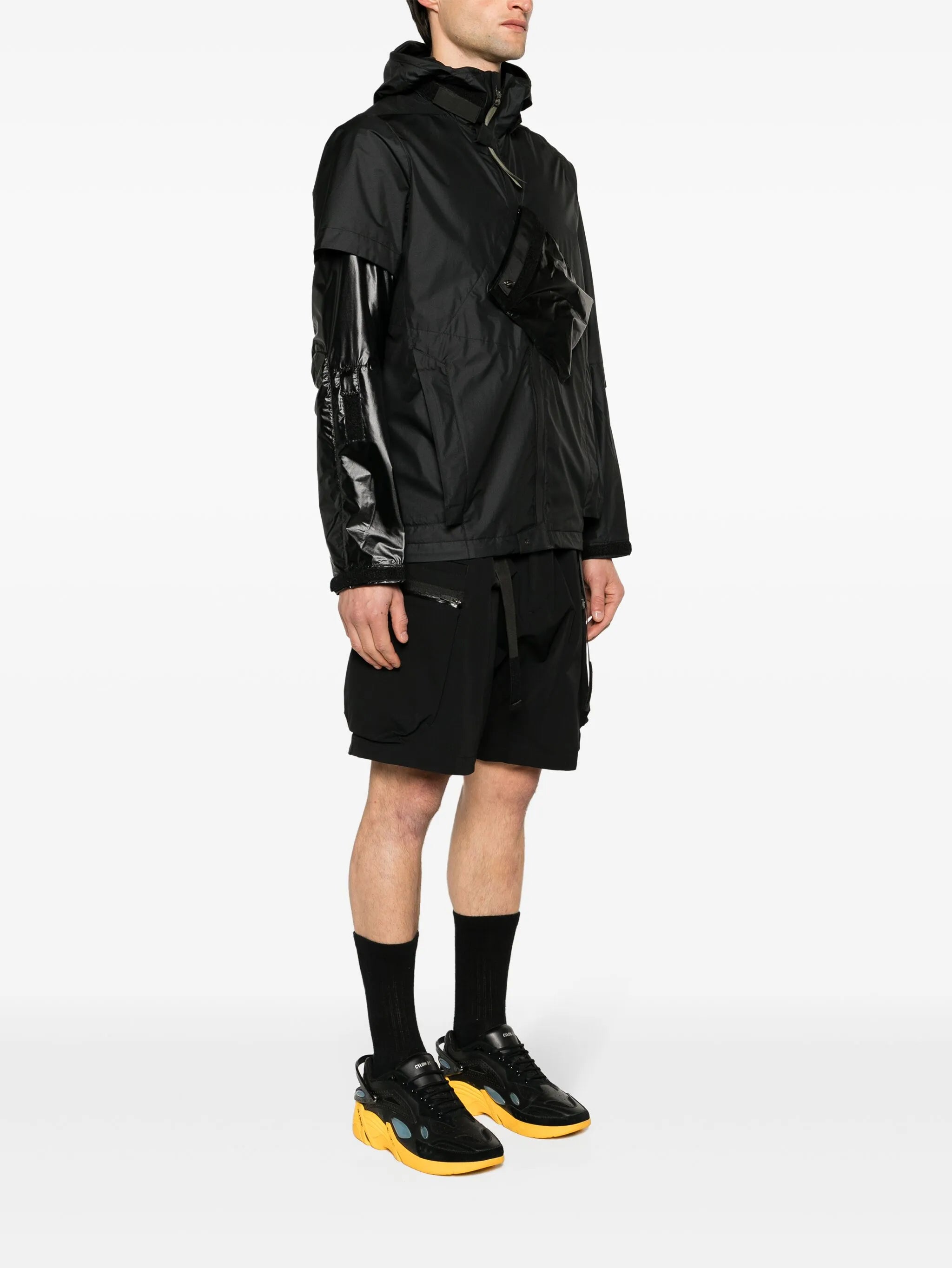 Windstopper Interops hooded jacket