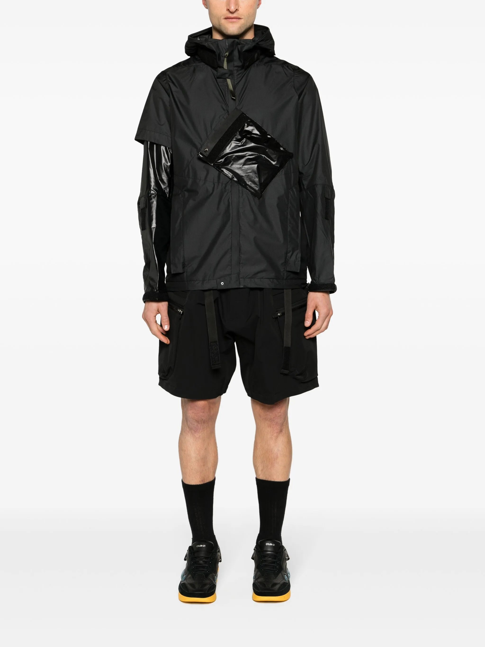 Windstopper Interops hooded jacket
