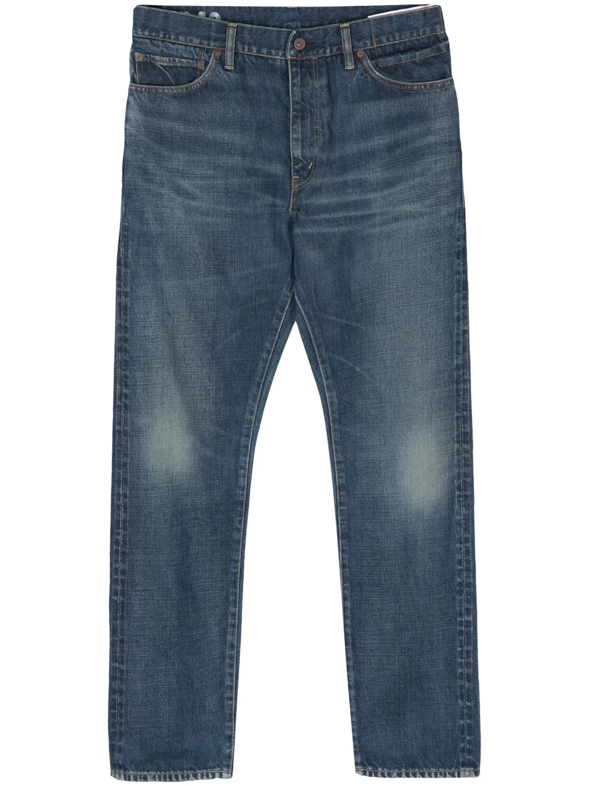 Social Sculpture 21 mid-rise tapered jeans