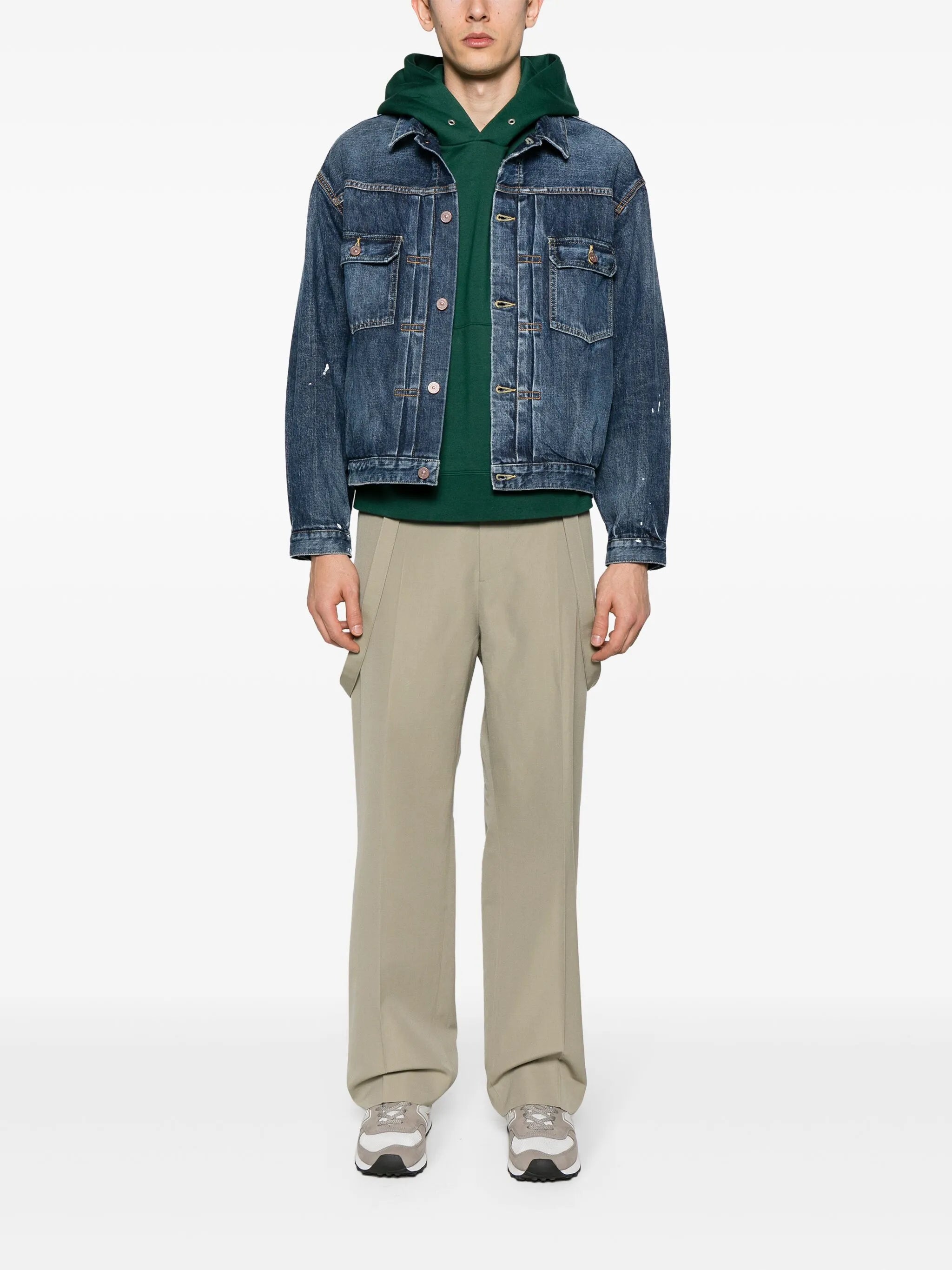Tupper wide-leg trousers