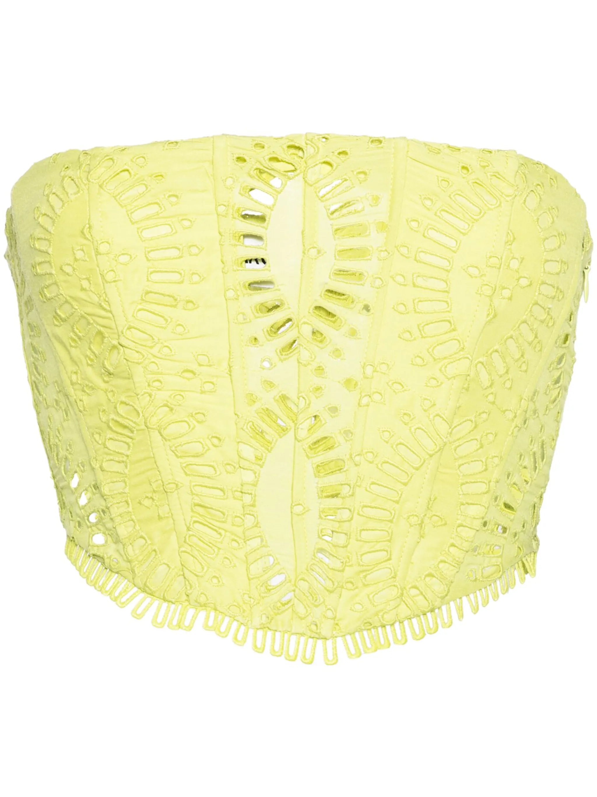 Sting corset crop top