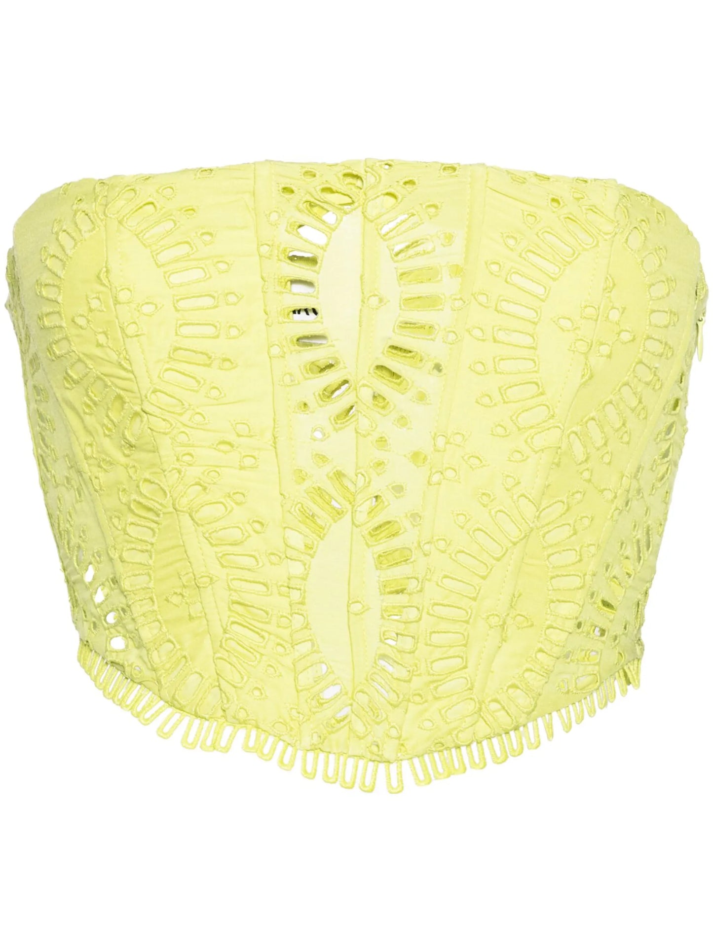Sting corset crop top